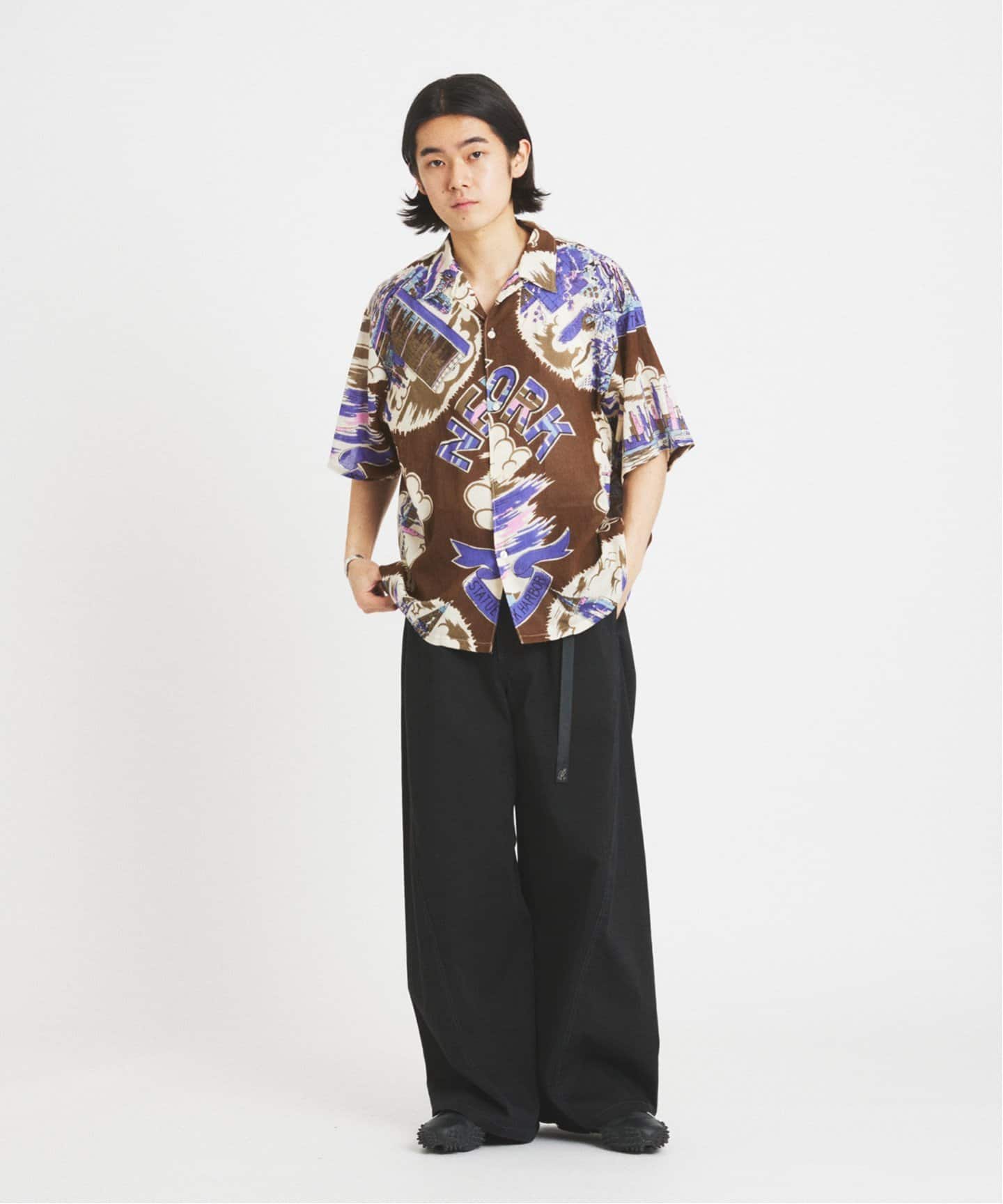BINDU / ビンドゥー Indian cotton pattern S/S（シャツ／ブラウス