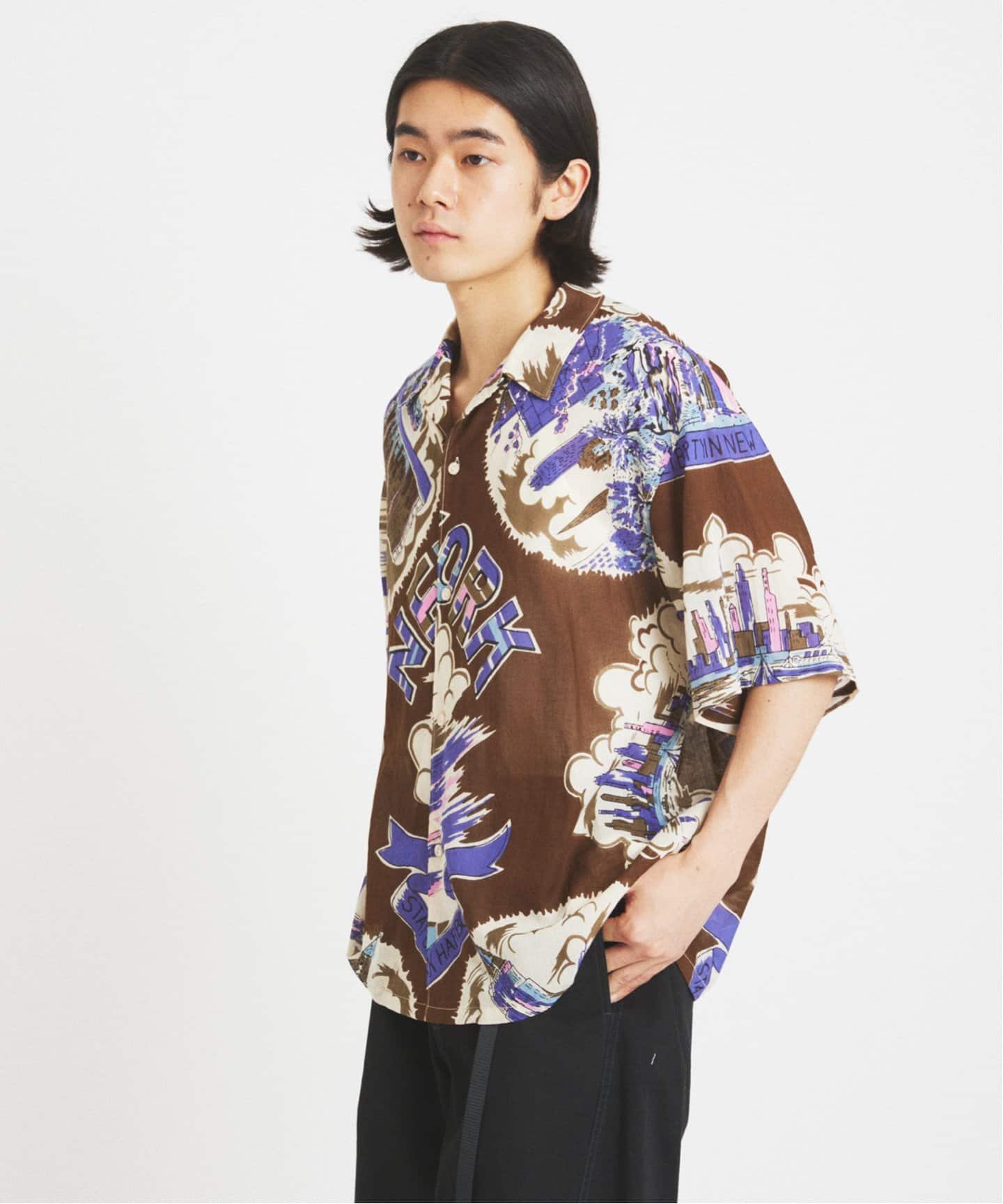 BINDU / ビンドゥー Indian cotton pattern S/S（シャツ／ブラウス