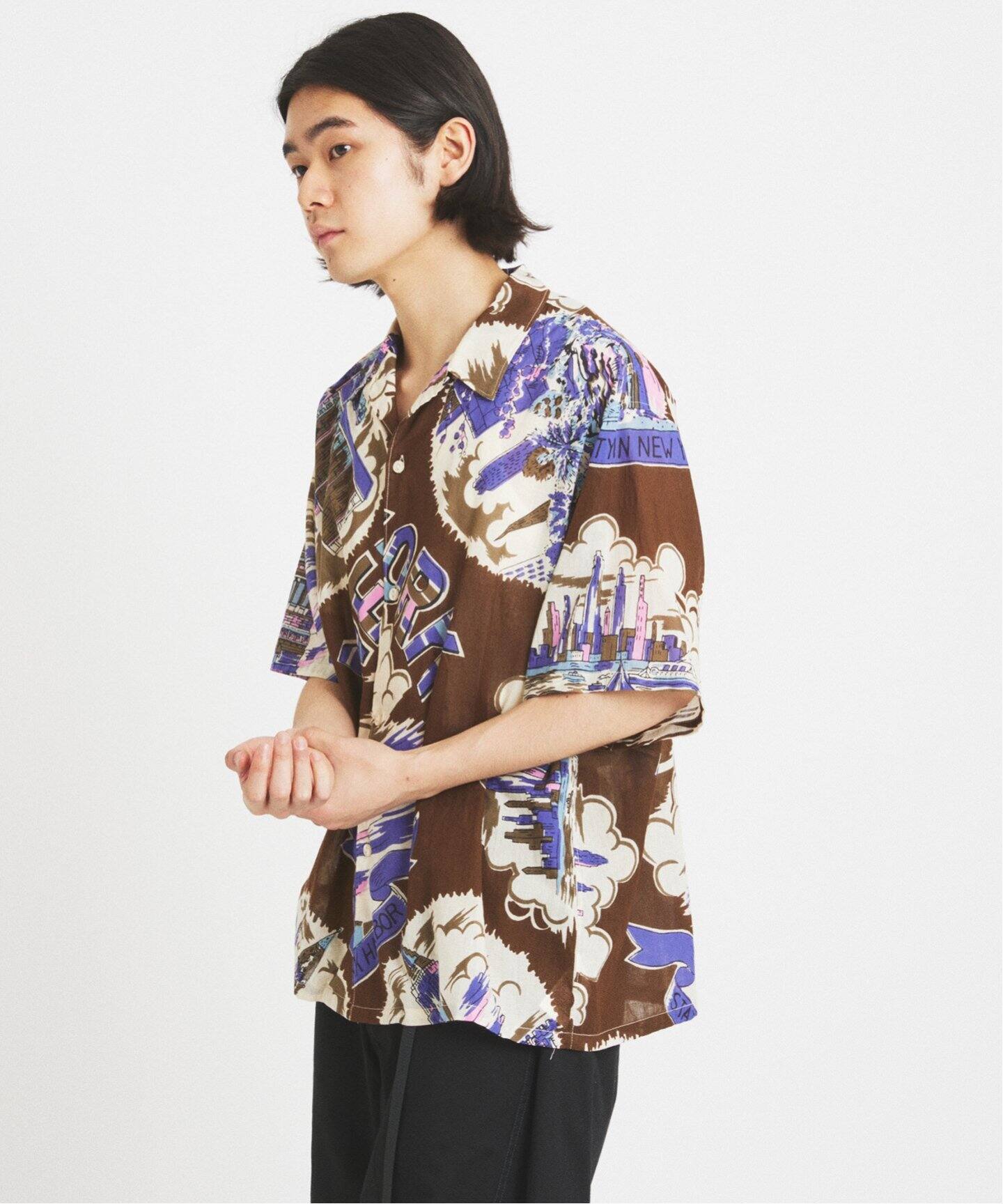 BINDU / ビンドゥー Indian cotton pattern S/S（シャツ／ブラウス
