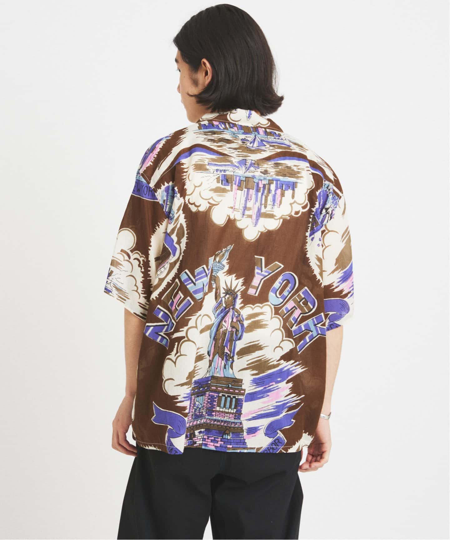 BINDU / ビンドゥー Indian cotton pattern S/S（シャツ