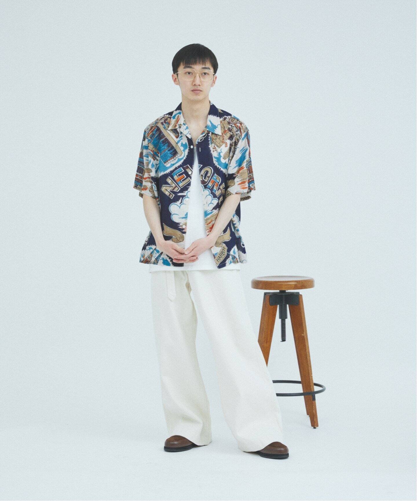 BINDU / ビンドゥー Indian cotton pattern S/S（シャツ／ブラウス