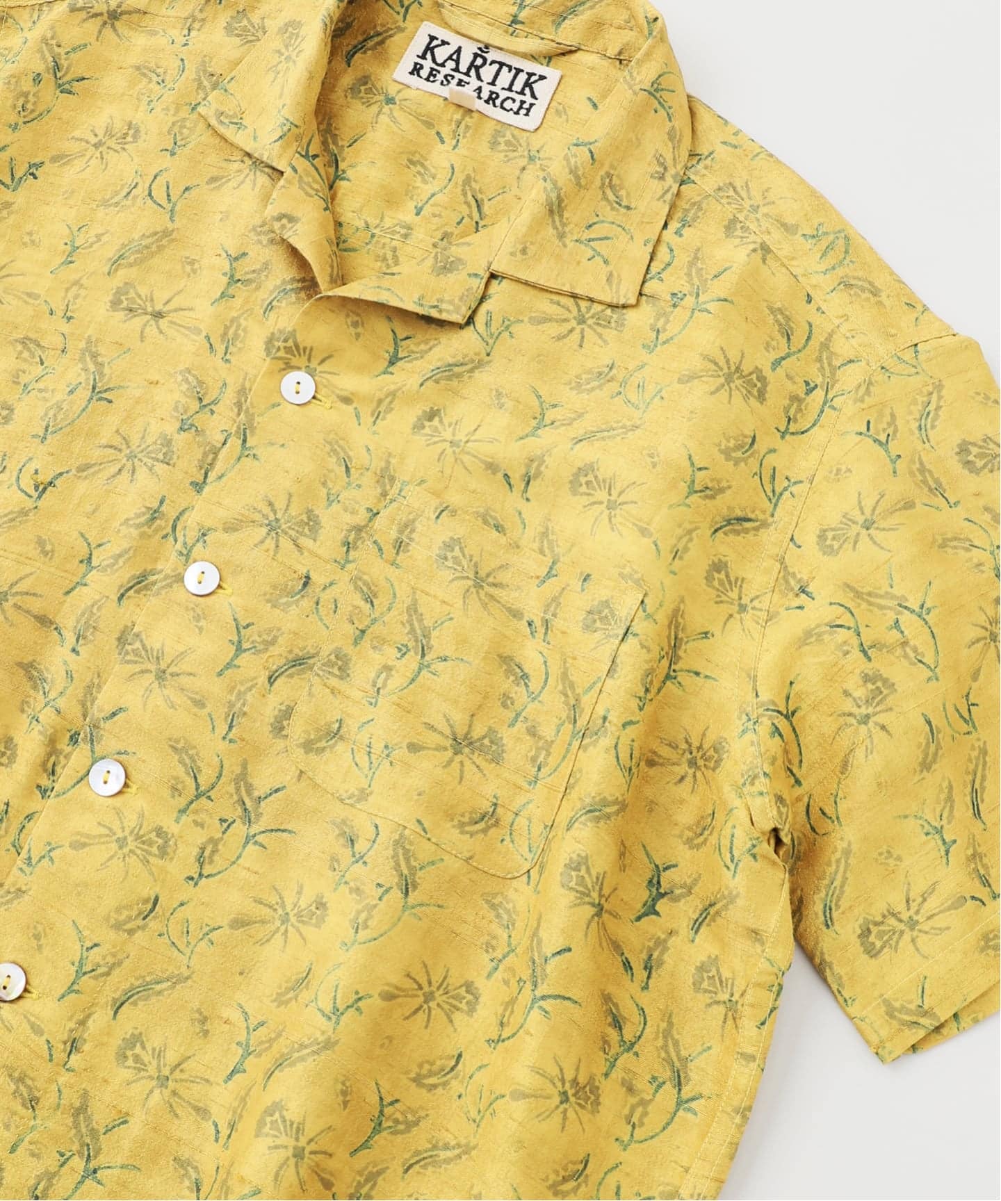 KARTIK RESEARCH カルティック リサーチ CAMP SHIRT（シャツ
