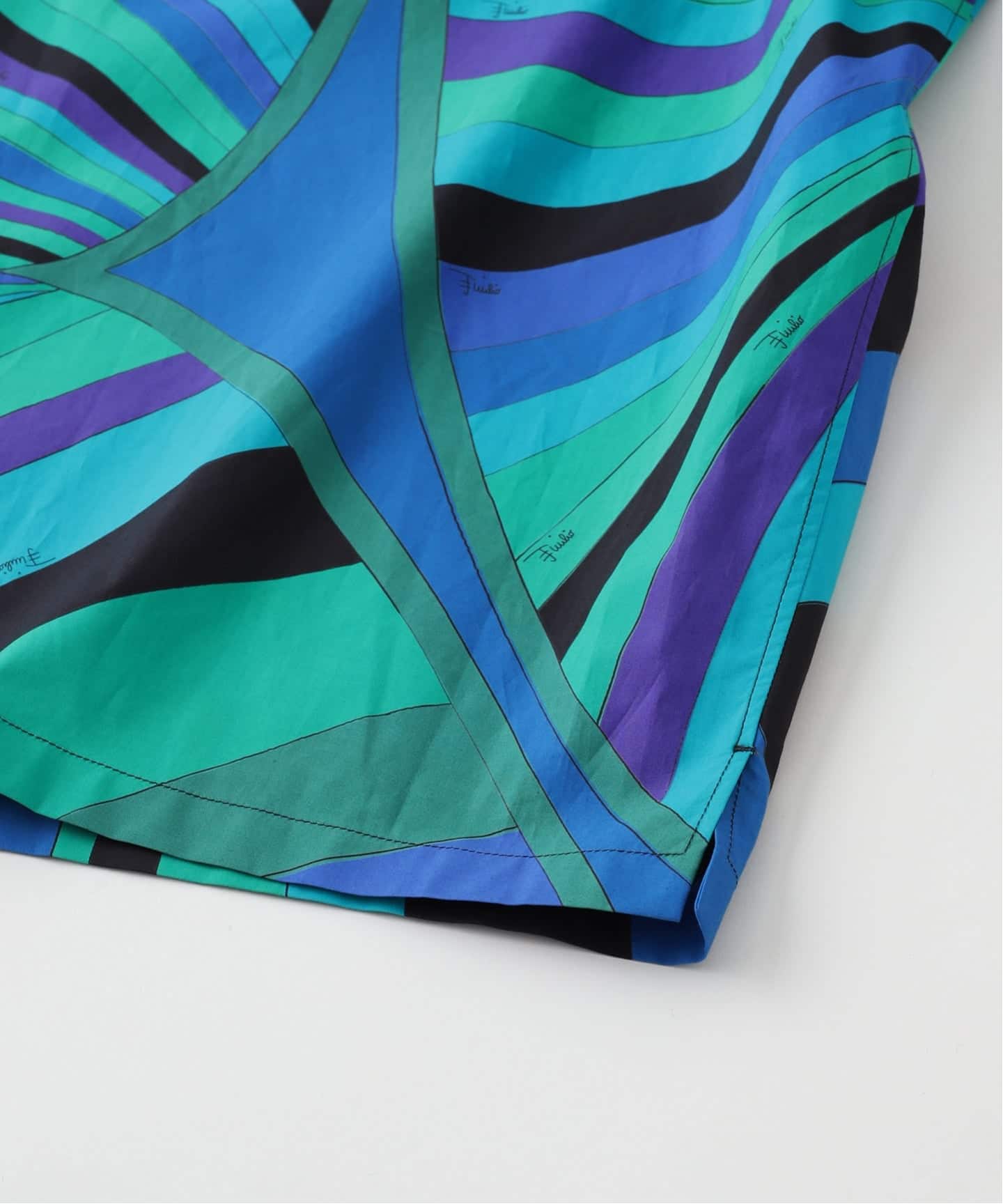 EMILIO PUCCI◆ノースリーブシャツ/36/コットン/BLU/総柄 楽天市場】エミリオ プッチ Emilio Pucci レディース トップス