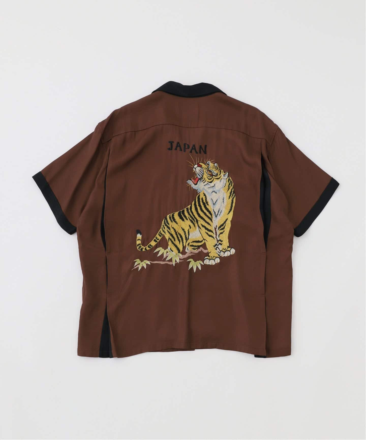 東洋スカシャツ　虎 スカシャツ「ROARING TIGER」 テーラー東洋 TT39508 和柄 トラ