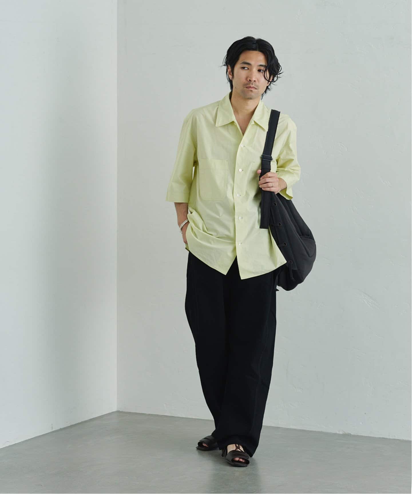 ルメール　LEMAIRE LEMAIRE / ルメール】CONVERTIBLE SHIRT（シャツ／ブラウス