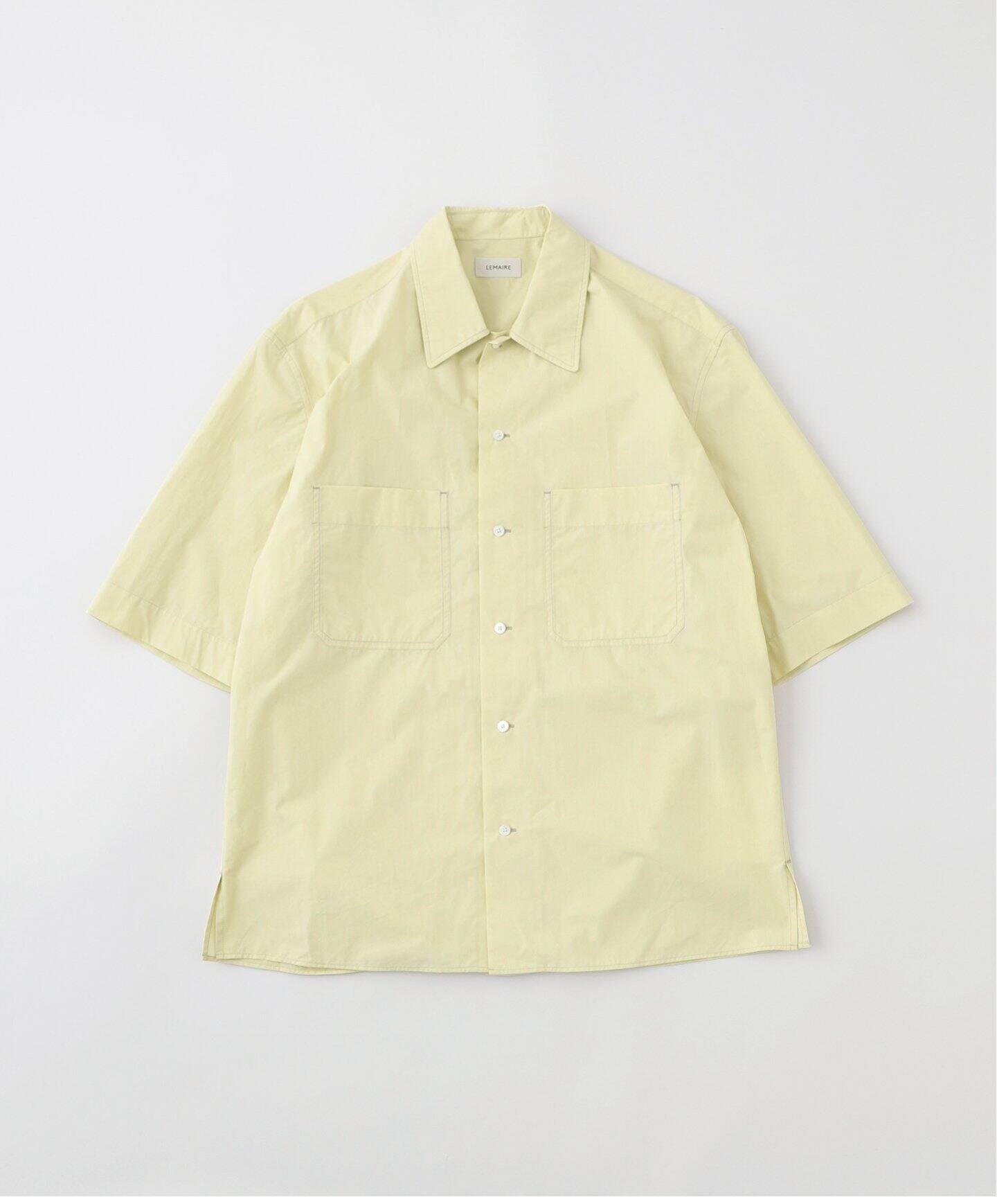 Lemaire ツイスト シャツ　バターイエロー　34サイズ Lemaire ツイスト シャツ バターイエロー 34サイズ - メルカリ