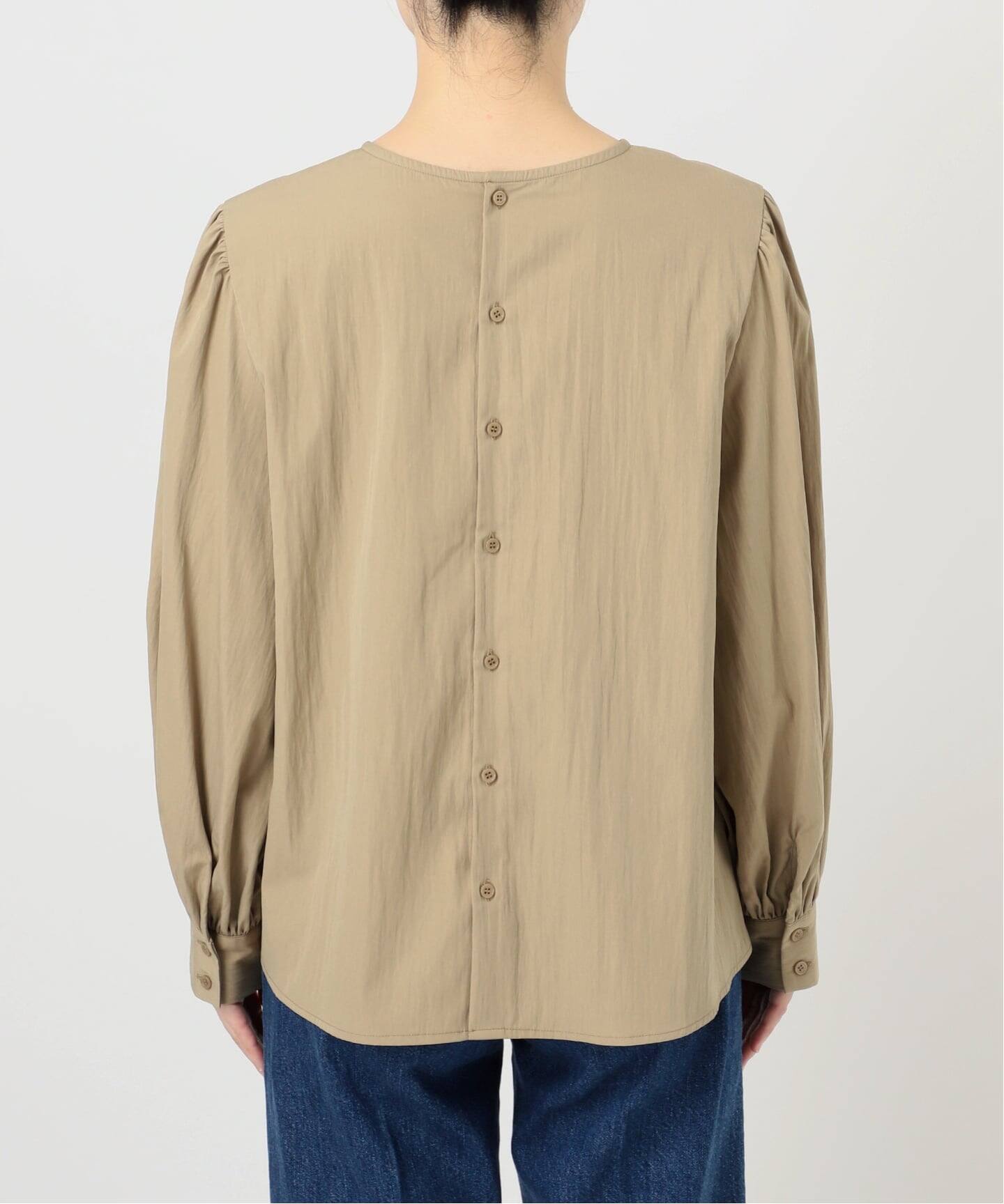 WEB限定】手洗い可 / ボリュームスリーブブラウス（シャツ／ブラウス