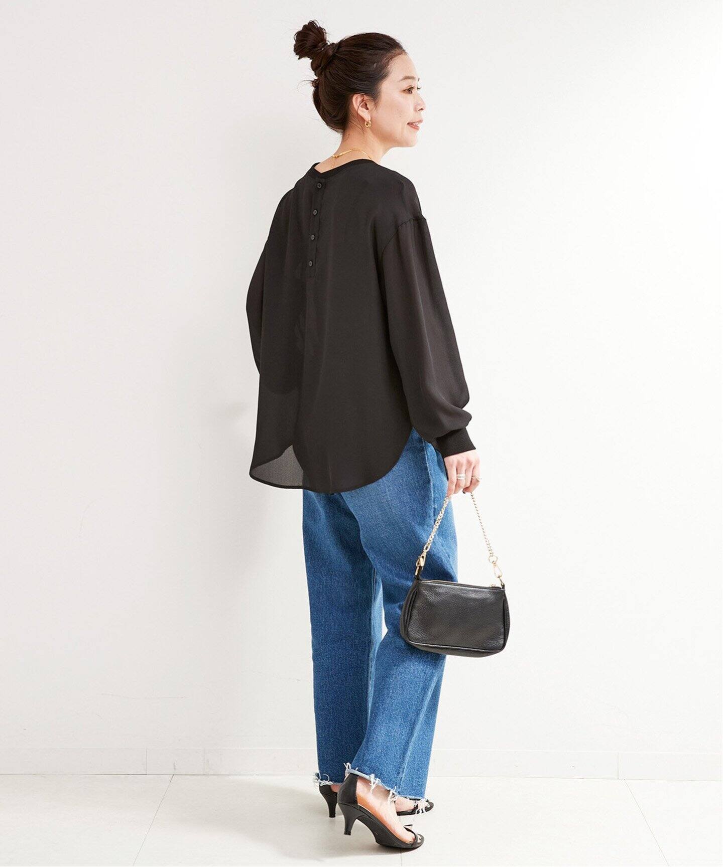 【未使用】plage TW STRETCH Tブラウス 36 追加2》シアーTブラウス(シャツ/ブラウス)|B.C STOCK(ベー