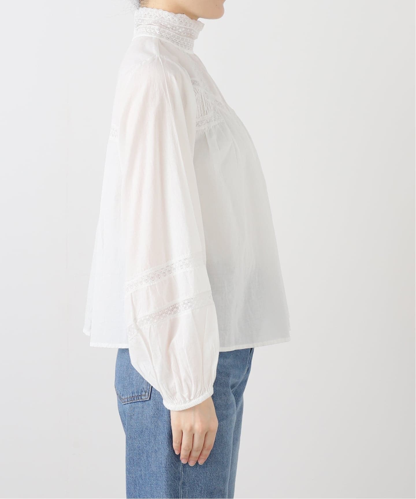 WEB＋りんくう店限定】手洗い可 / FANAKA / ファナカ リバーレース刺繍