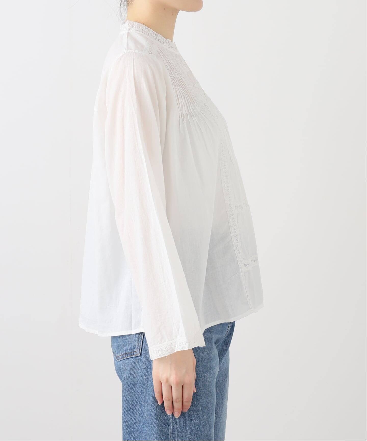 WEB＋りんくう店限定】 FANAKA / ファナカ リバーレースヨーク刺繍