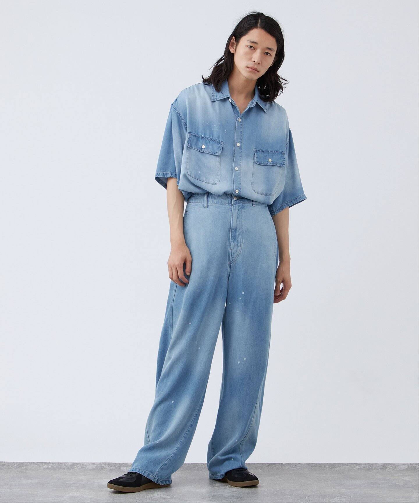 C. Brumes vintage シーブリュームス 半袖 シャツ ポリシャツ C. Brumes シーブリュームス vintage 半袖 シャツ ポリシャツ