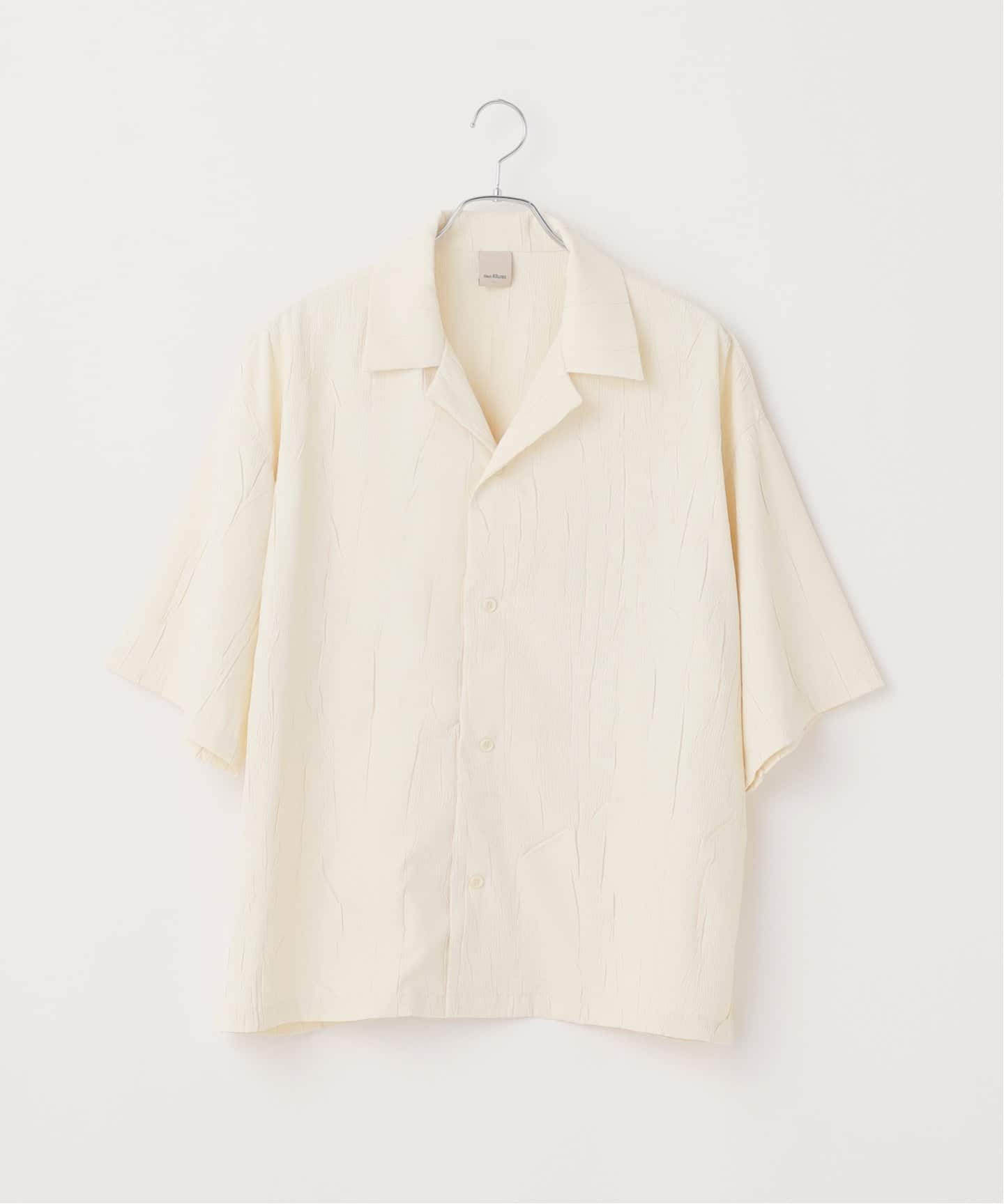 【Deux Allures/ドゥ アリュール】ワッシャーカイキン シャツ