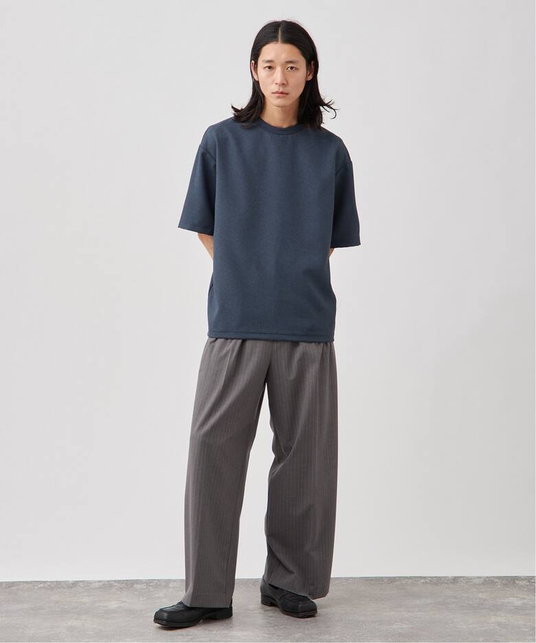 Reflax(R) 布帛 Tシャツ【ストレッチ/洗える】（Tシャツ／カットソー 