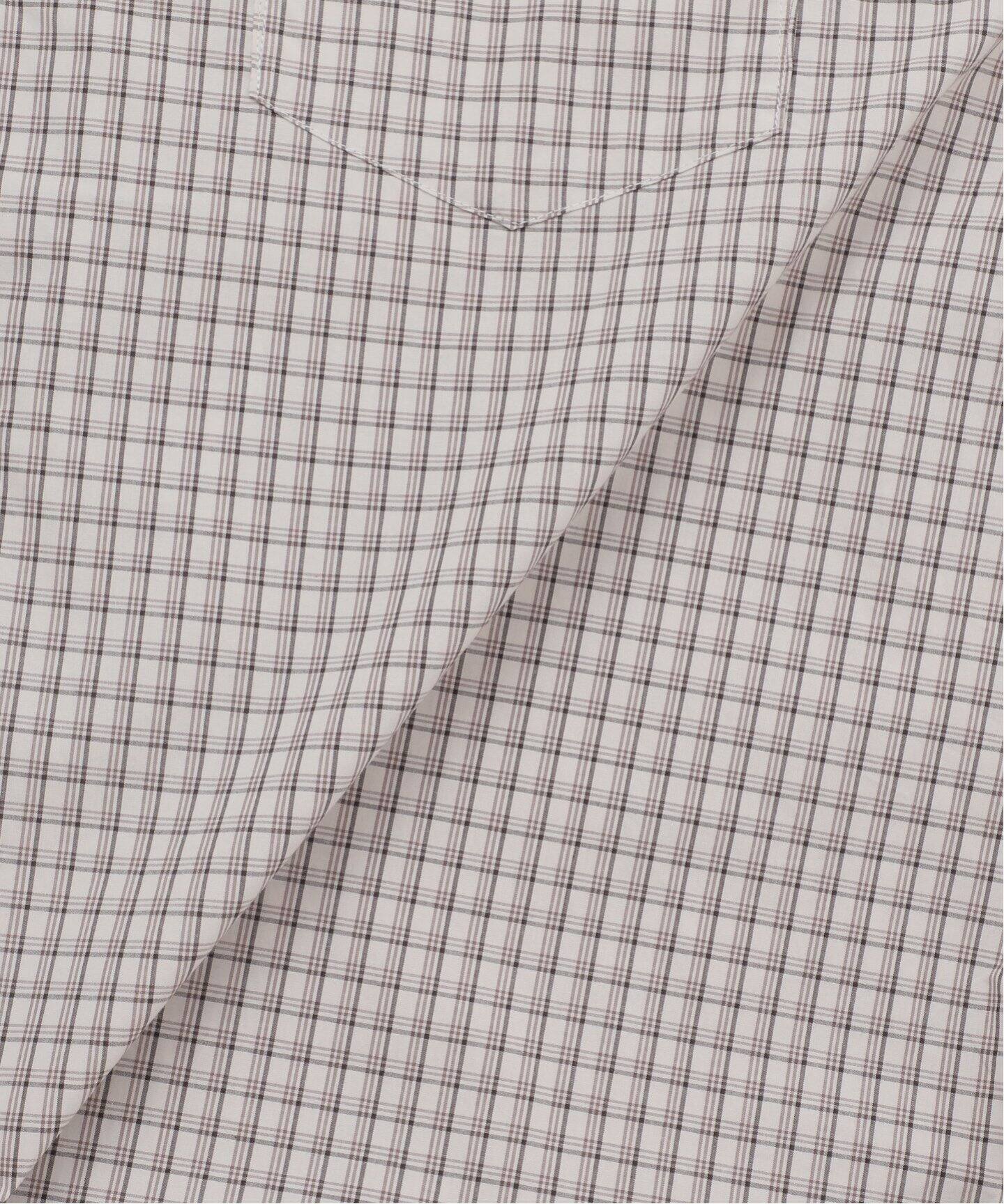 PLAID オーバーサイズ ハーフスリーブ チェックシャツ（シャツ