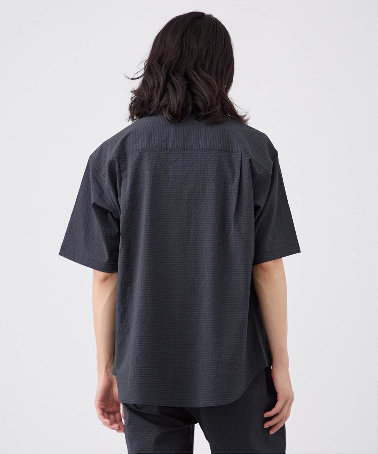 シアサッカーチェック半袖シャツ（シャツ／ブラウス）｜B.C STOCK