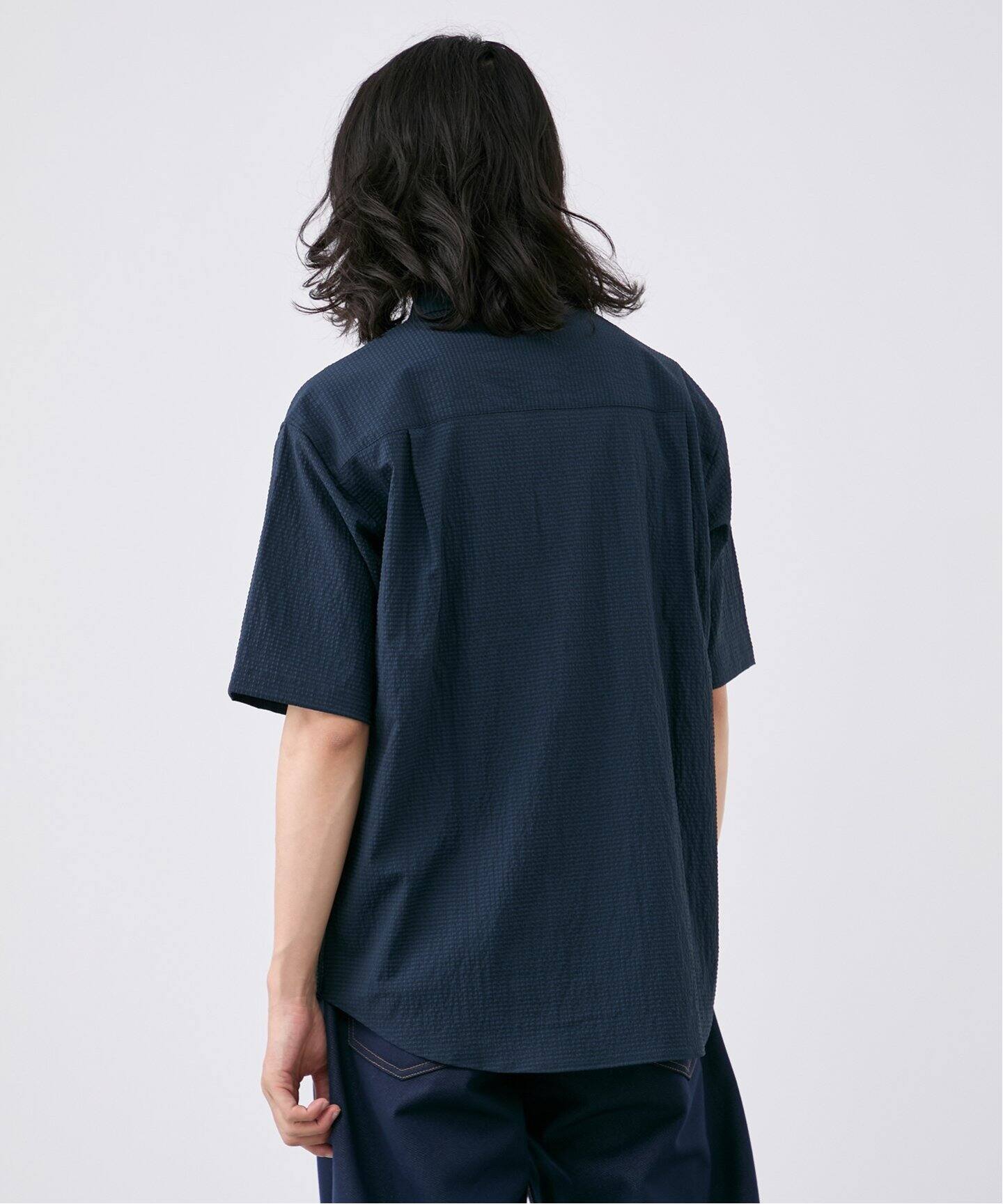 シアサッカーチェック半袖シャツ（シャツ／ブラウス）｜B.C STOCK