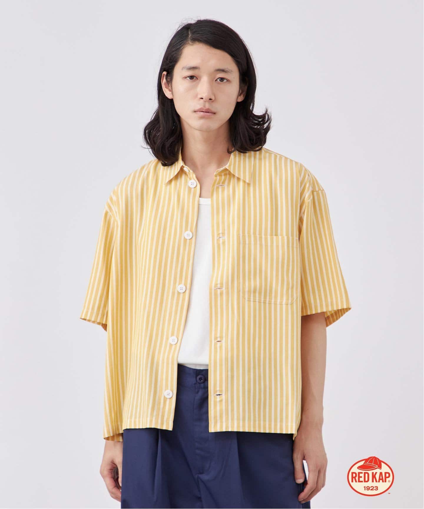 RED KAP別注 ミニチェック半袖シャツ