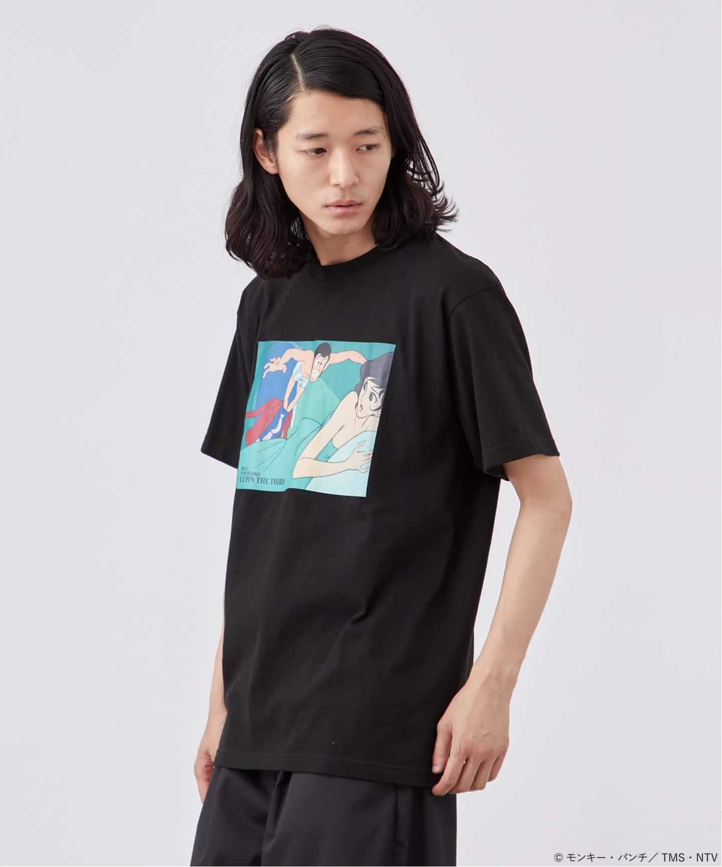 ルパン三世 不死身の血族 Tシャツ 黒 L 映画 劇場 売切 ムービーTシャツ ルパン三世 不死身の血族 Tシャツ 黒 L 映画 劇場 売切 ムービー