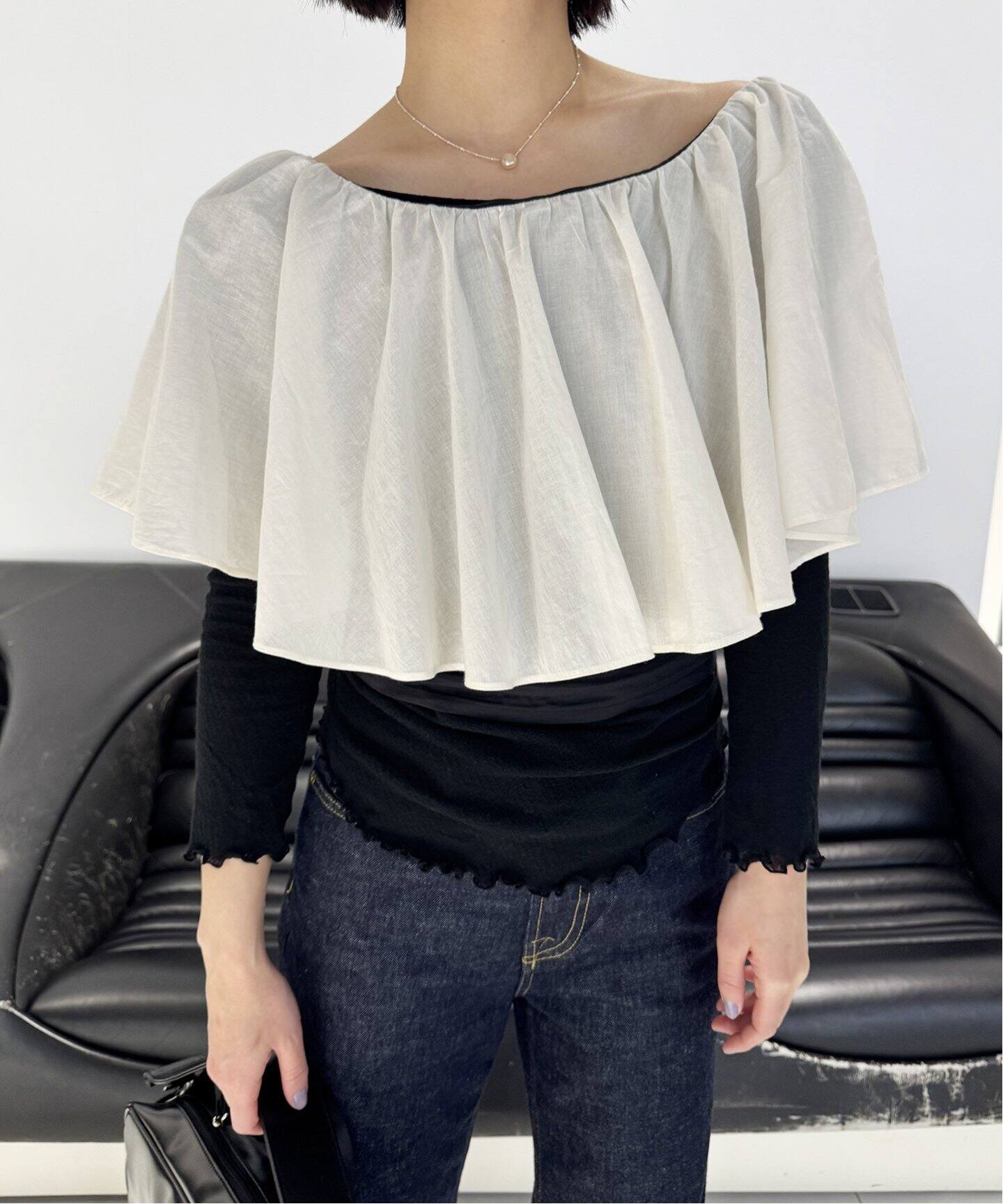 BATSHEVA/バットシェバ】JULES BLOUSE（シャツ／ブラウス
