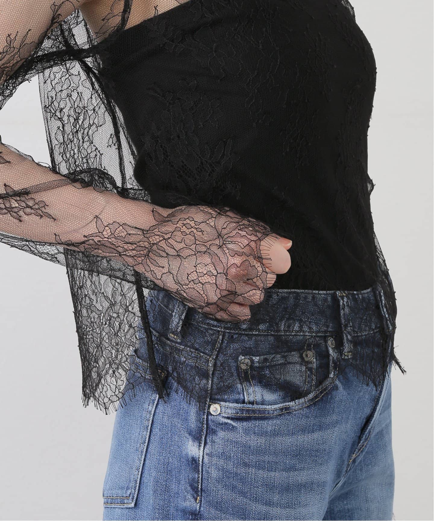 Maison IENAリバーレースTブラウス（シャツ／ブラウス）｜IENA（イエナ