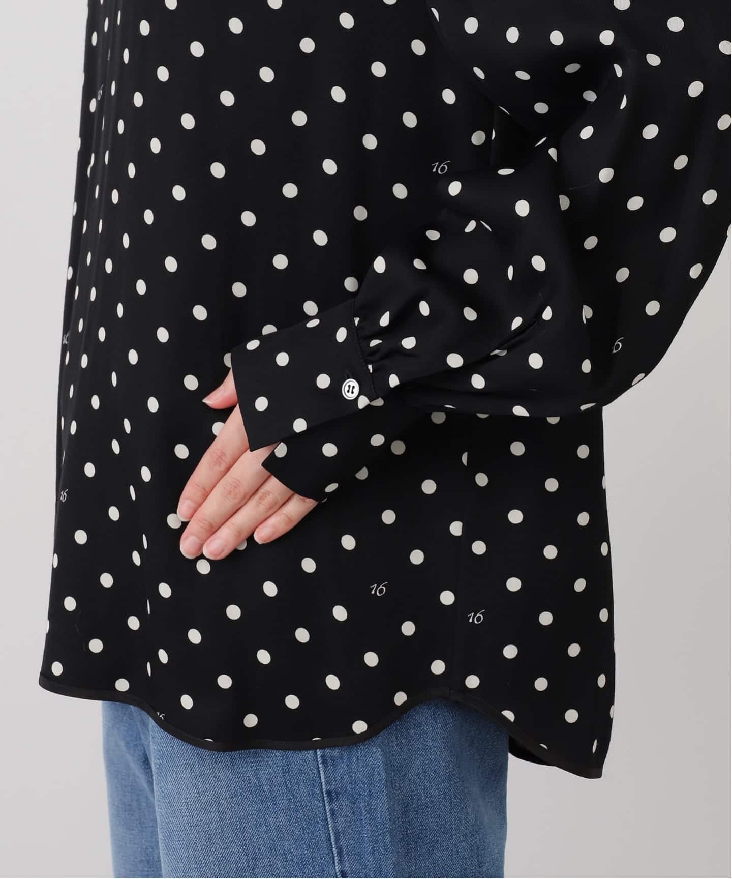 Maison IENAドットブラウス（シャツ／ブラウス）｜IENA（イエナ）の