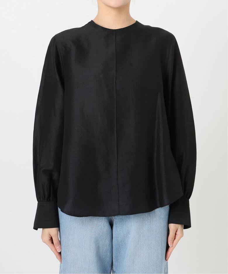 追加》ラミーリヨセルノーカラーブラウス（シャツ／ブラウス）｜IENA  