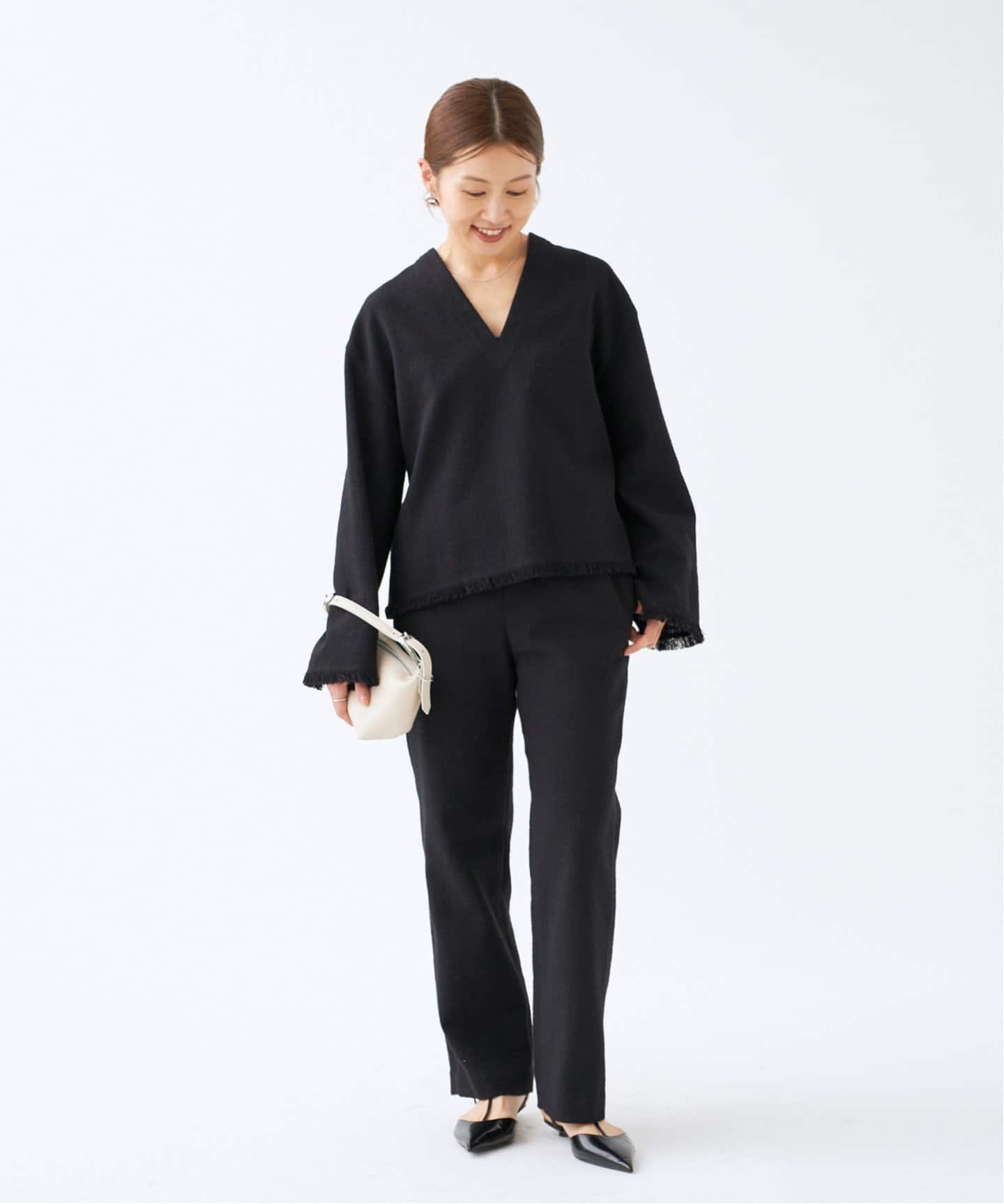 ツイードフリンジTブラウス（シャツ／ブラウス）｜IENA（イエナ）の