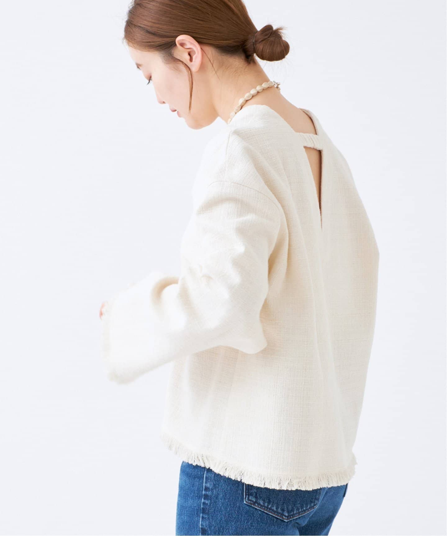 Linen Gauze Tブラウス　イエナ Linen Gauze Tブラウス | イエナ(IENA) | マルイウェブチャネル