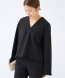 ツイードフリンジTブラウス