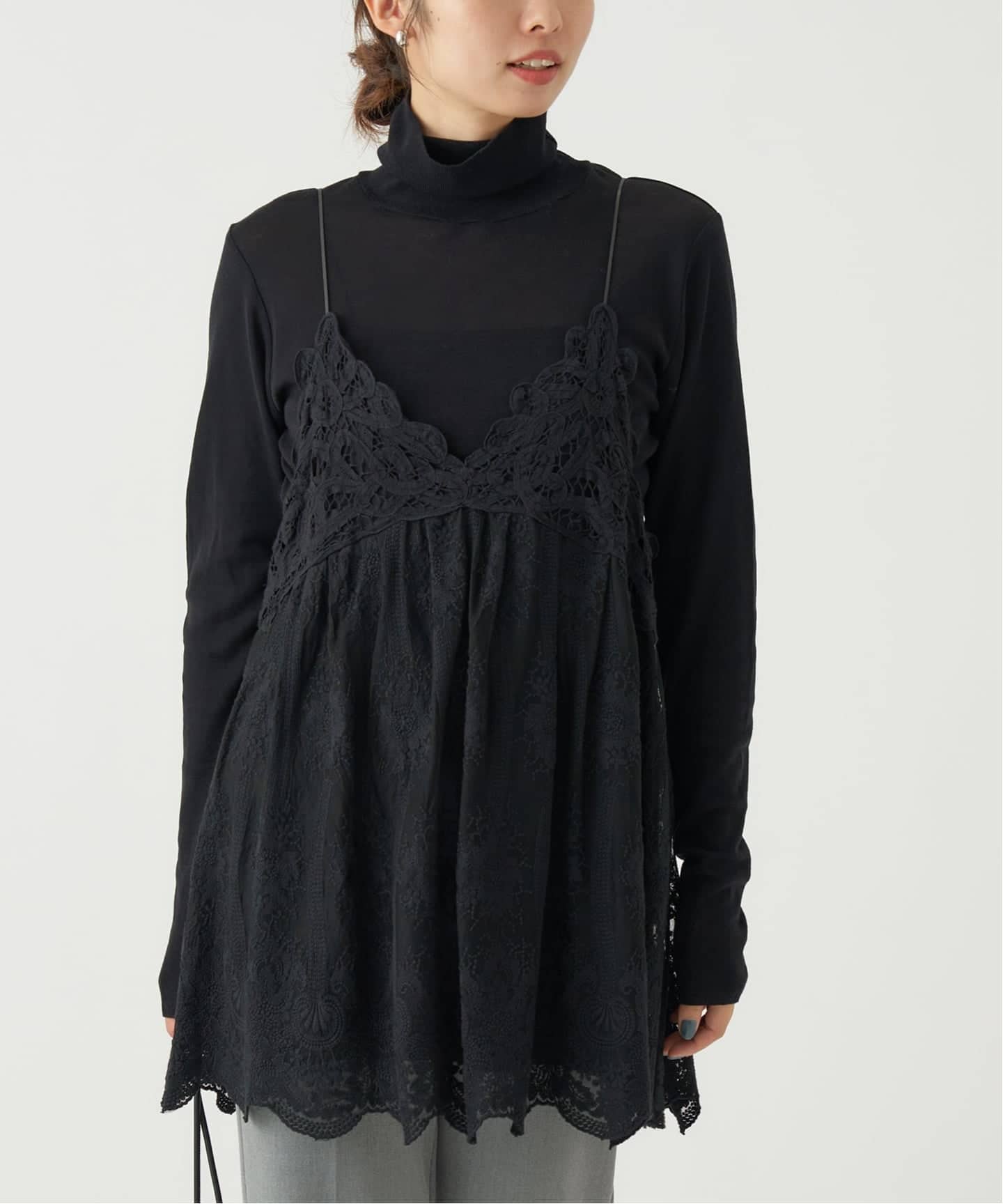 追加》アンティークチュールバテンキャミ（シャツ／ブラウス