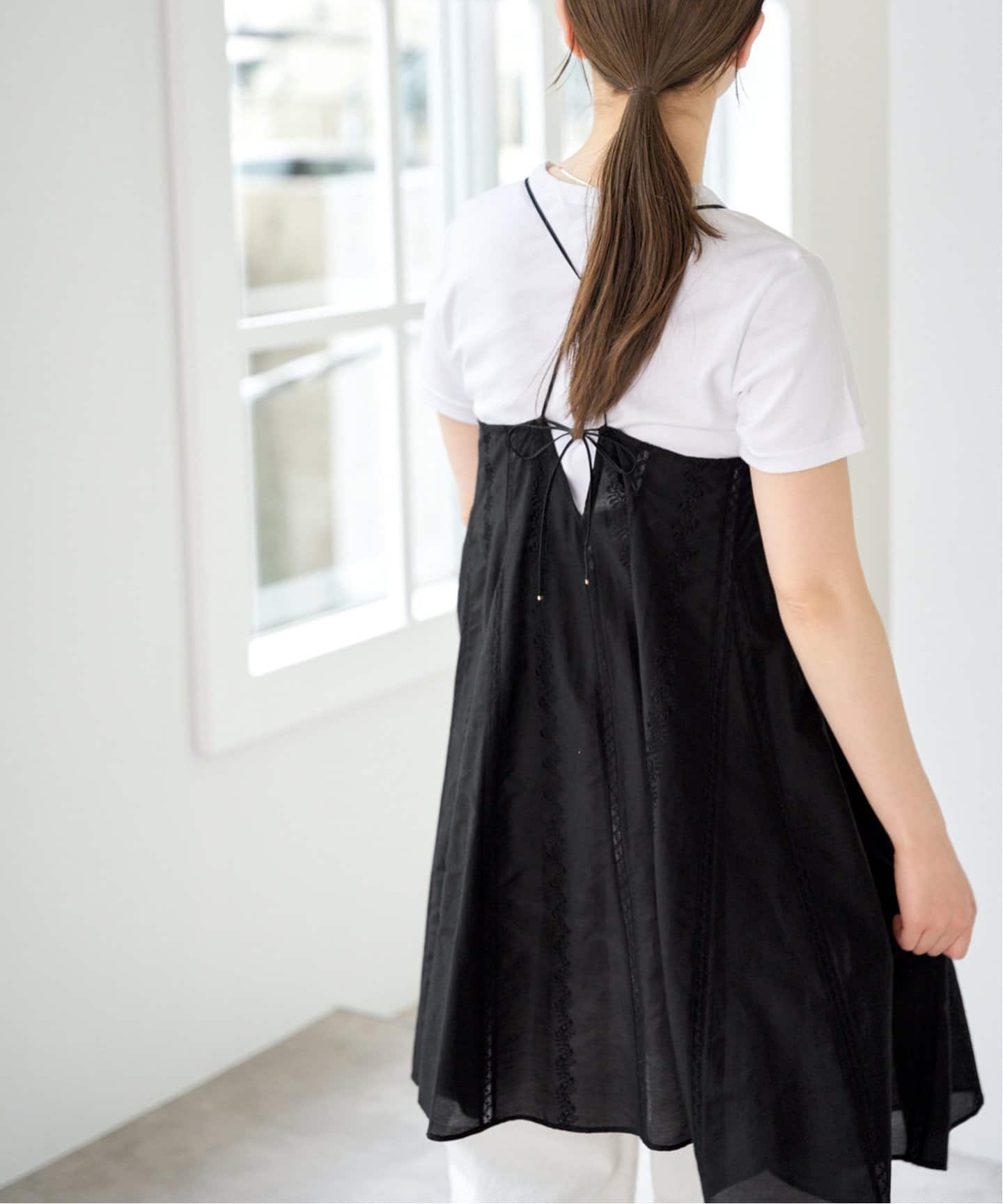 IENA コットンシルクキャミソール　新品　未使用 HAKUJI/ハクジ】Twist cotton bra OS cami キャミソール（カップ