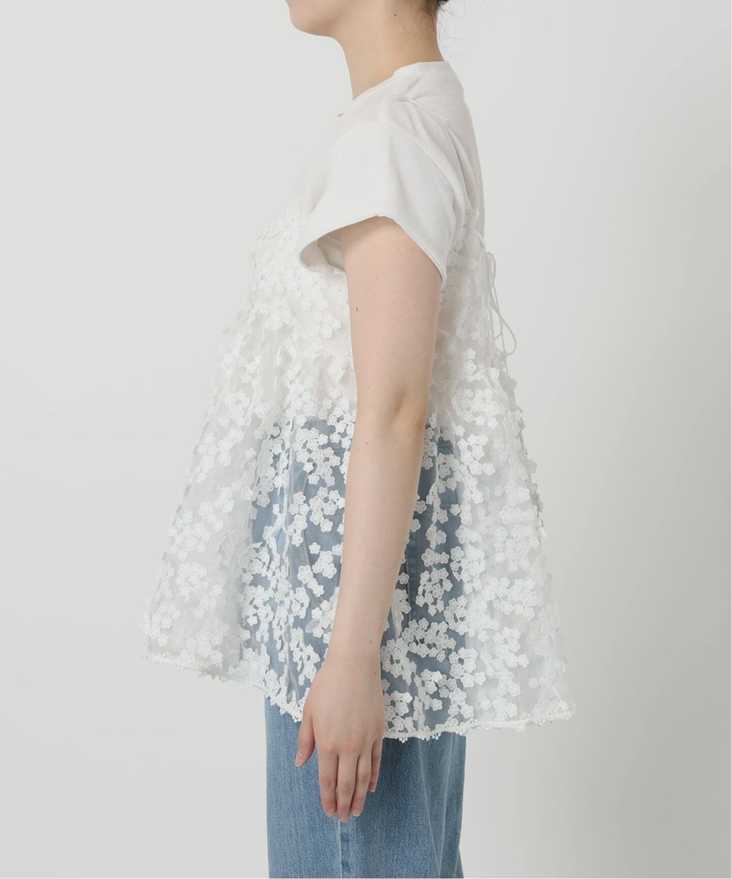 【新品未使用、25ss】IENA（イエナ）フラワーエンブロイダリー キャミソール 追加》フラワーエンブロイダリー キャミソール（キャミソール）｜IENA