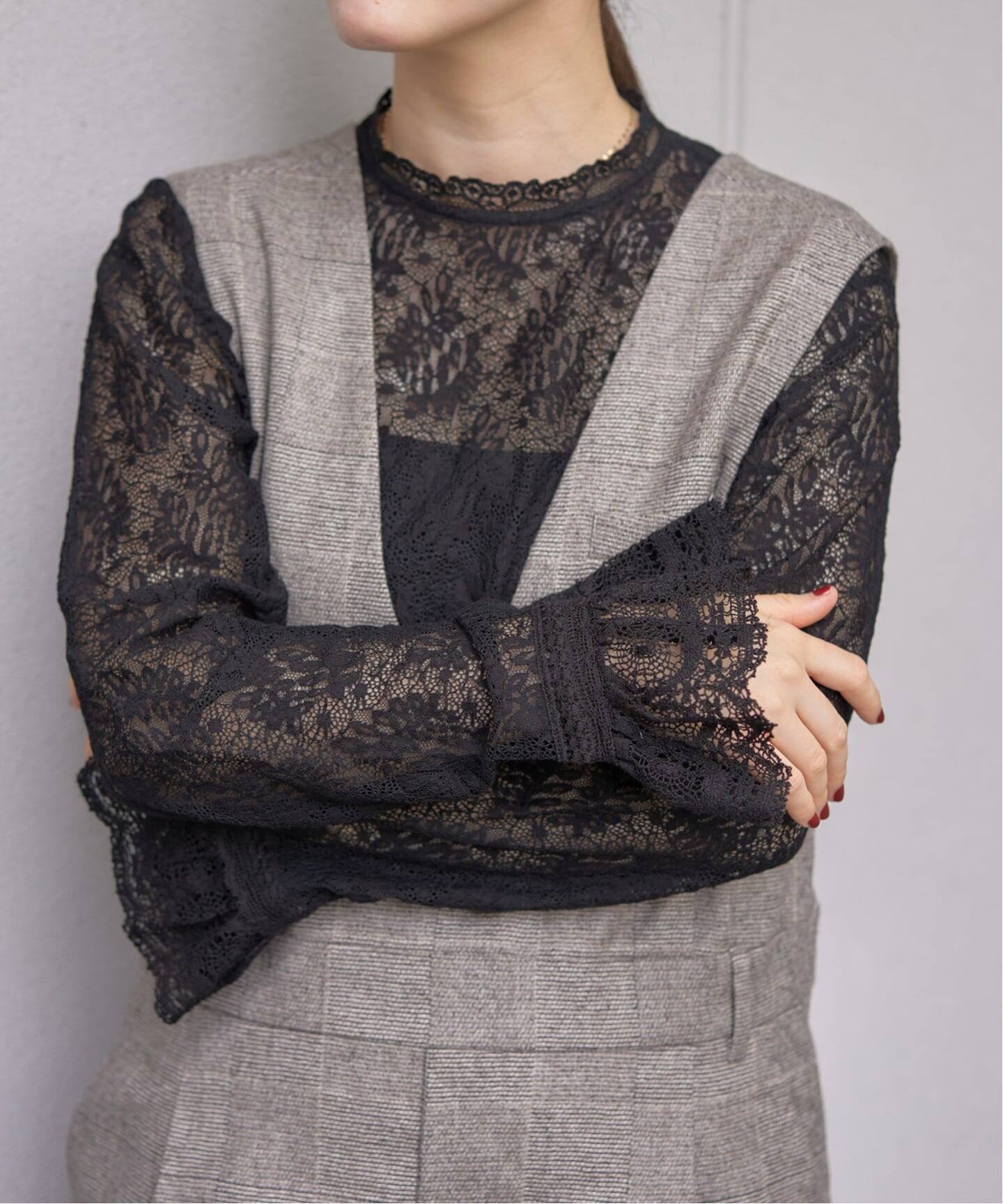未使用！イエナ　レースブラウス オールオーバーレースブラウス（シャツ／ブラウス）｜IENA（イエナ）の