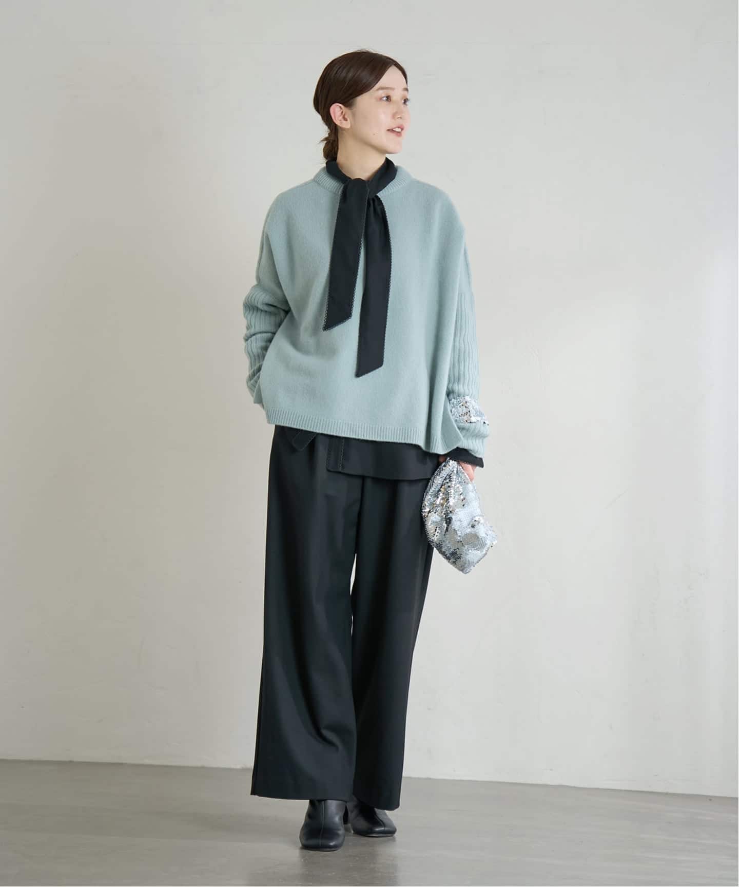 ピコレースボウタイブラウス（シャツ／ブラウス）｜IENA（イエナ）の