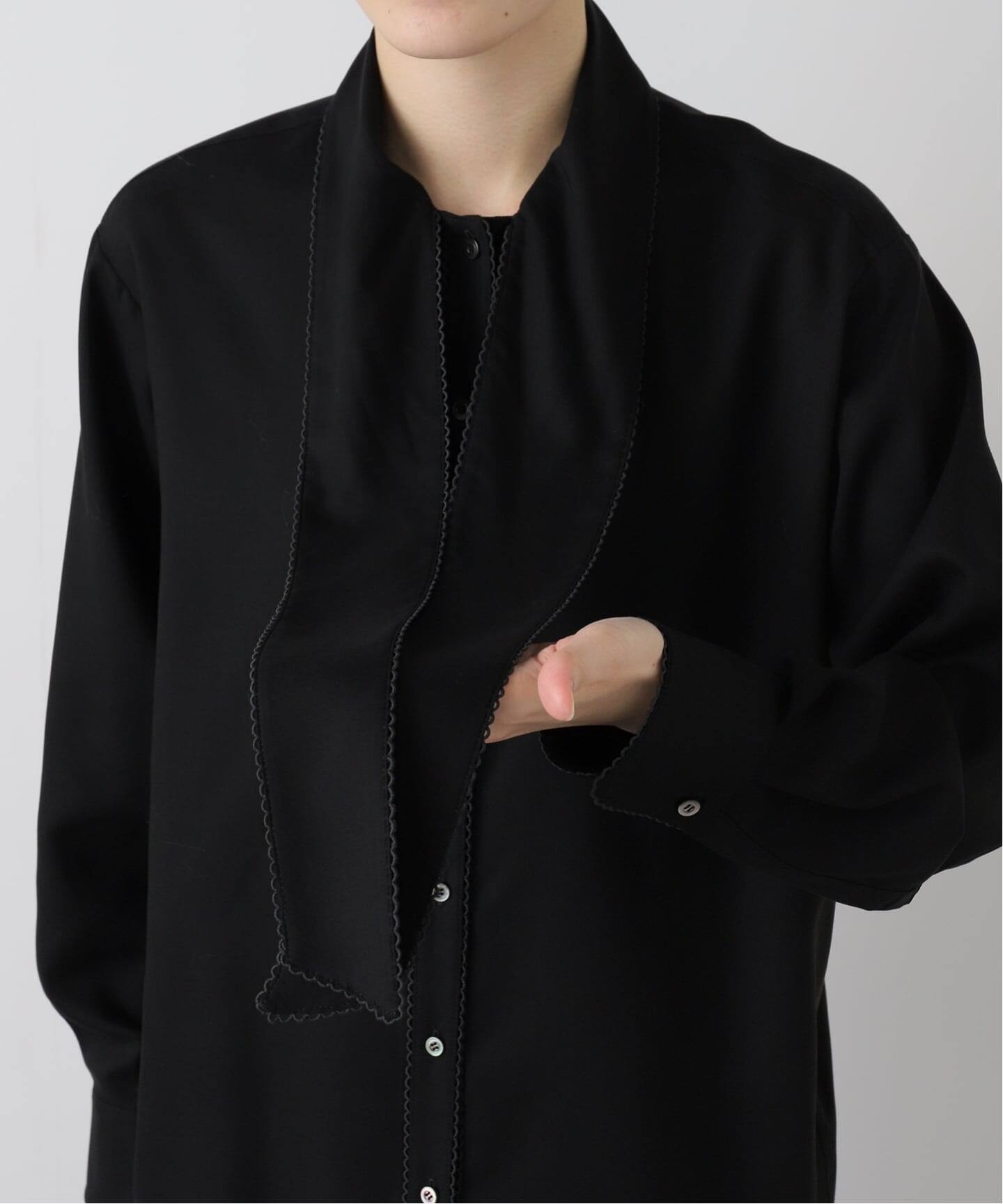 ピコレースボウタイブラウス（シャツ／ブラウス）｜IENA（イエナ）の