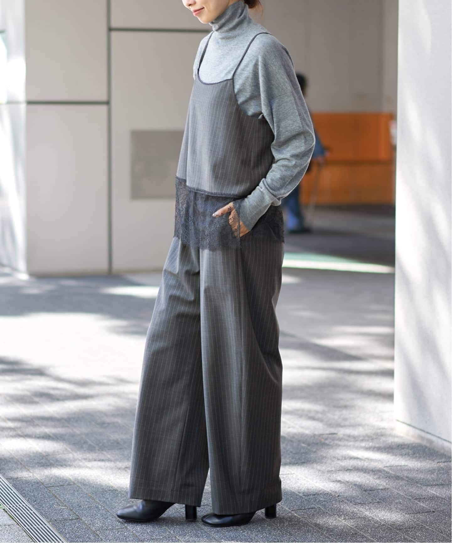 レースヘムキャミソール（シャツ／ブラウス）｜IENA（イエナ）の通販