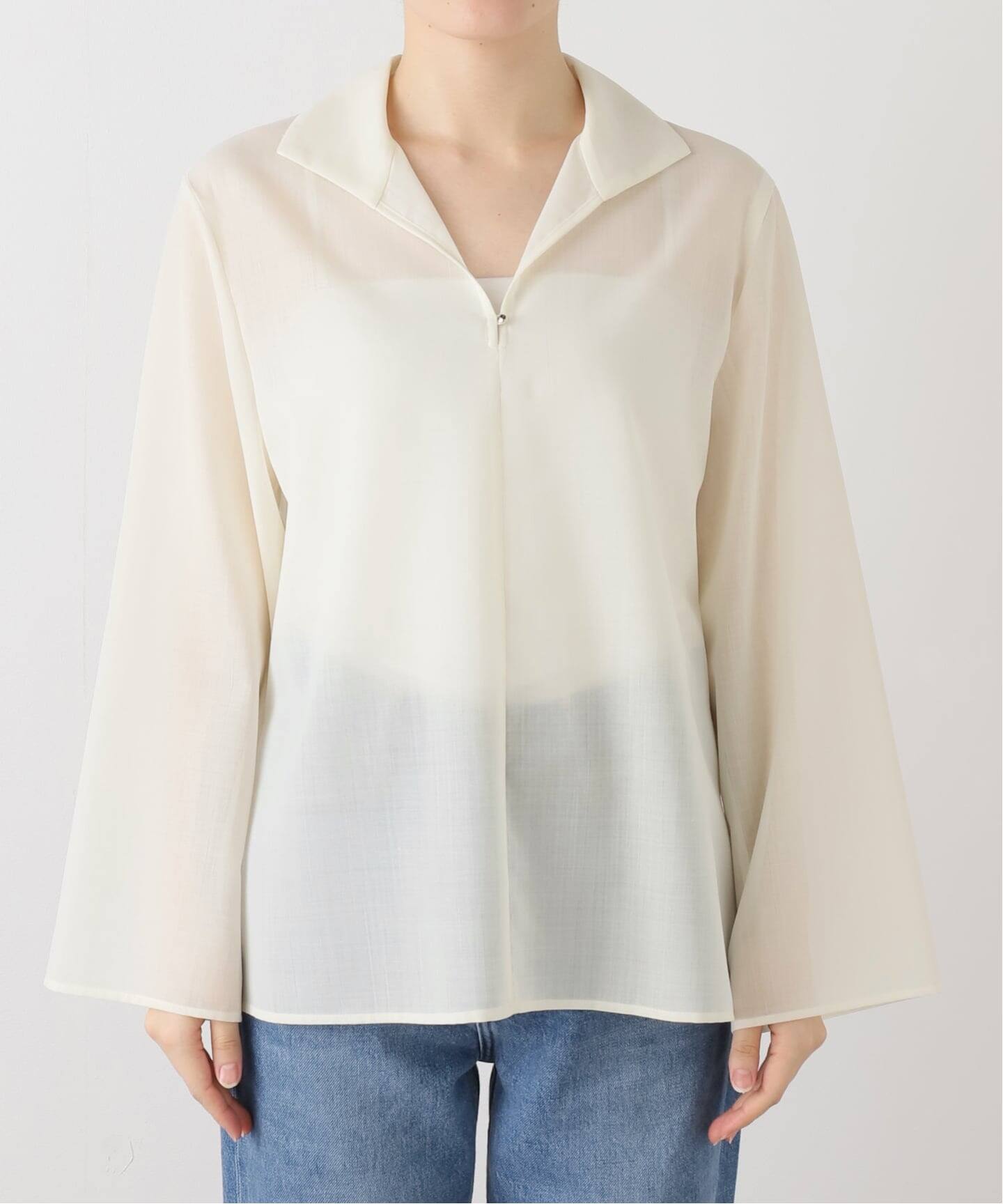 シアーT/Wブラウス（シャツ／ブラウス）｜IENA（イエナ）の通販