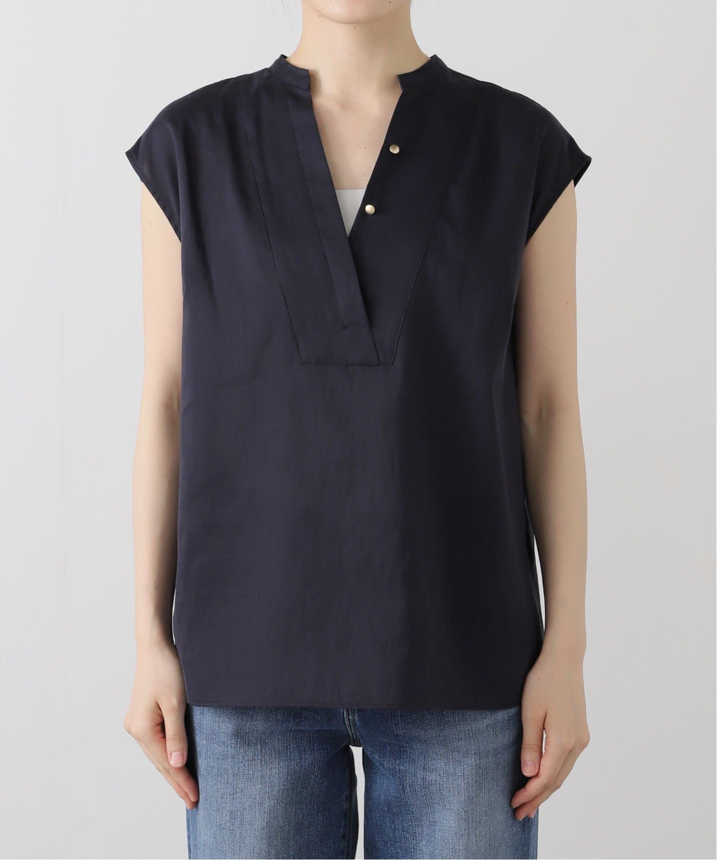 IENA - IENA maisonリネンコットンブラウス　ブラック IENAイエナ人気色 新品maison リネンコットンブラウス ブラック