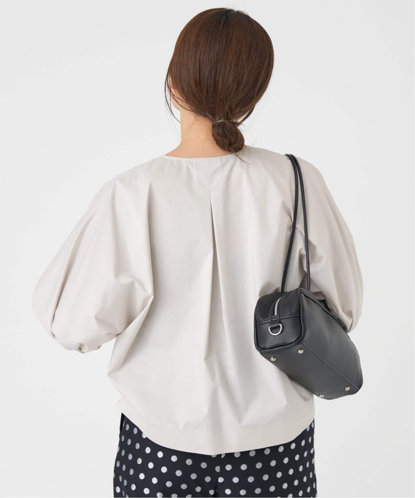 タフタギャザードルマンブラウス（シャツ／ブラウス）｜IENA（イエナ