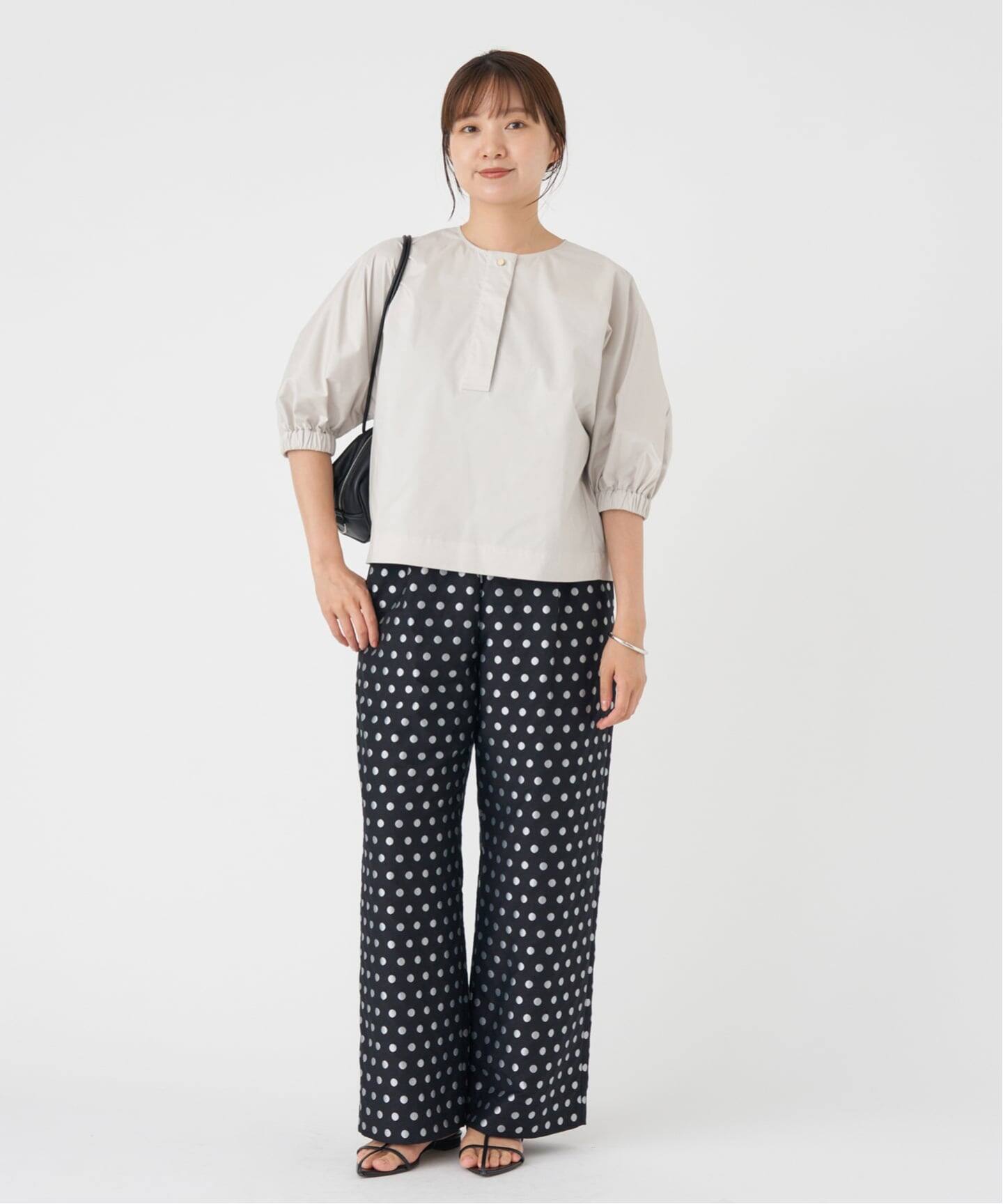 タフタギャザードルマンブラウス（シャツ／ブラウス）｜IENA（イエナ