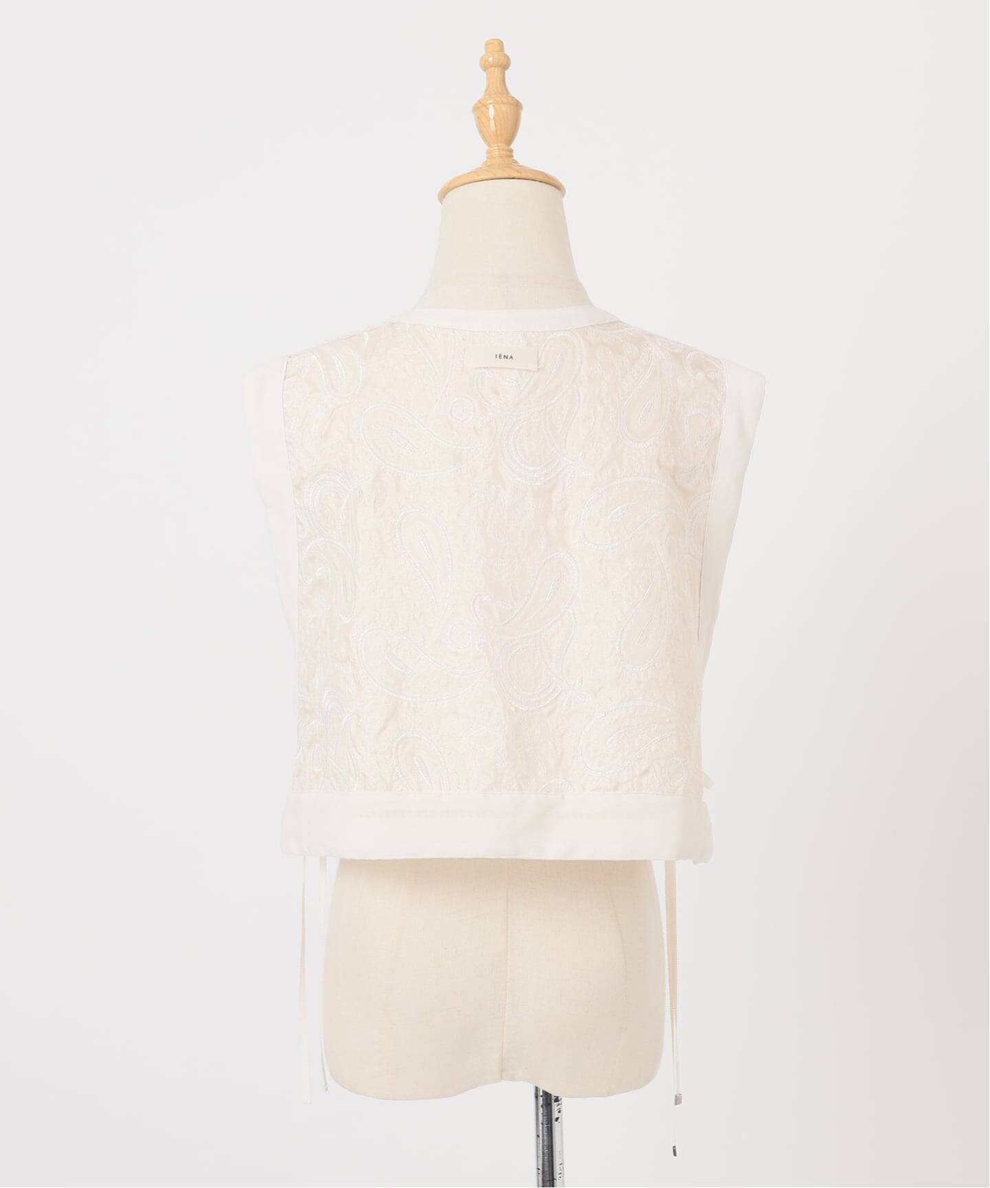 とみー　極美品✨イエナ　IENA 25AW コード刺繍ジレ ベスト コード刺繍ジレ（ベスト）｜IENA（イエナ）の通販｜BAYCREW'S STORE