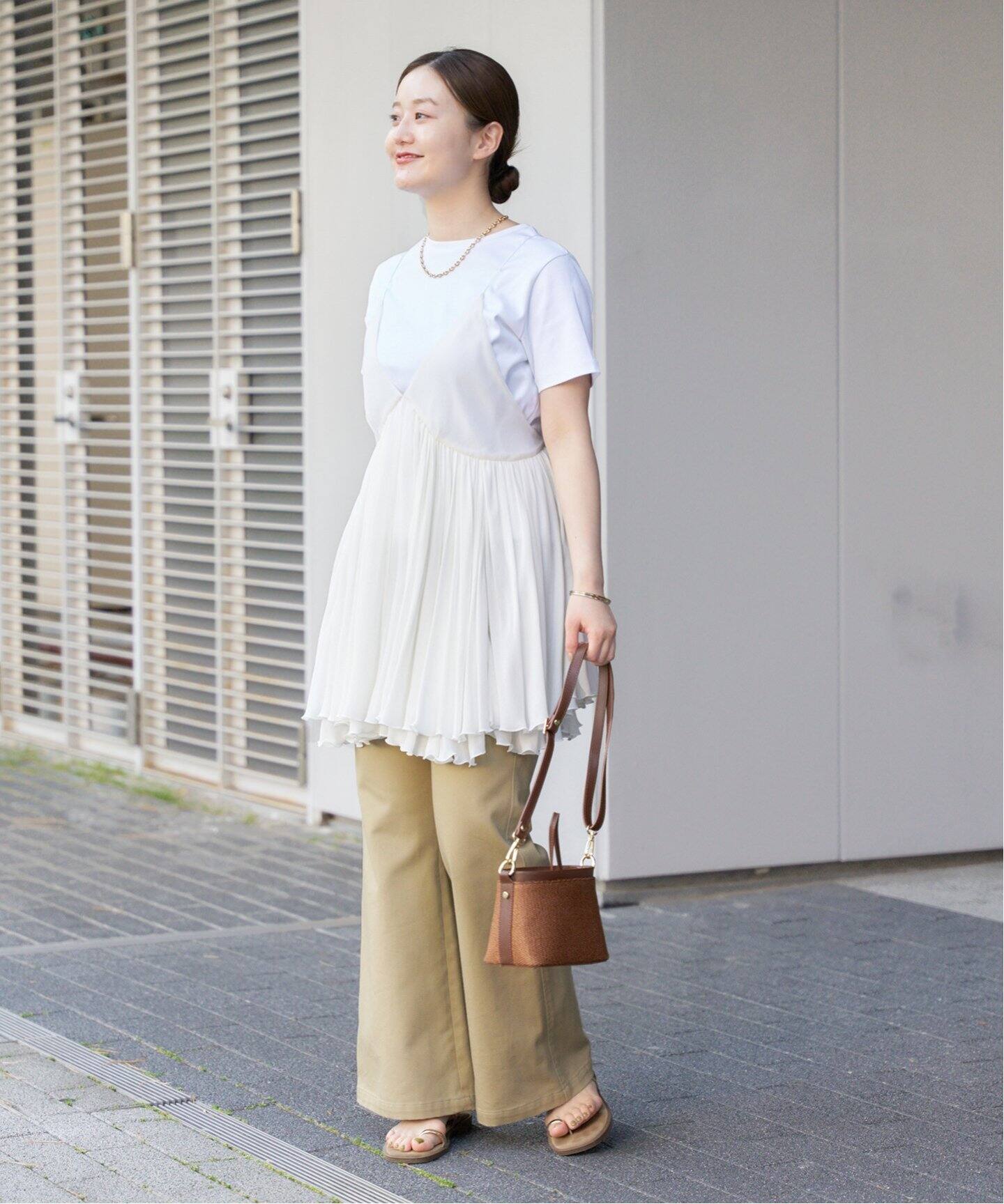 ギャザーフレアキャミ（キャミソール）｜IENA（イエナ）の通販