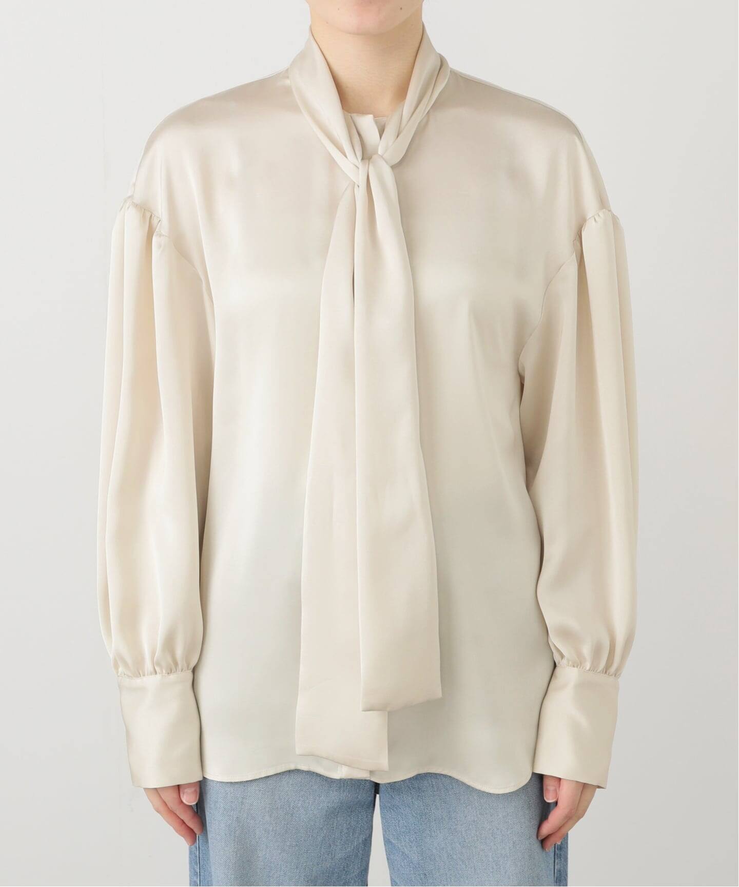 サテンボウタイブラウス（シャツ／ブラウス）｜IENA（イエナ）の通販