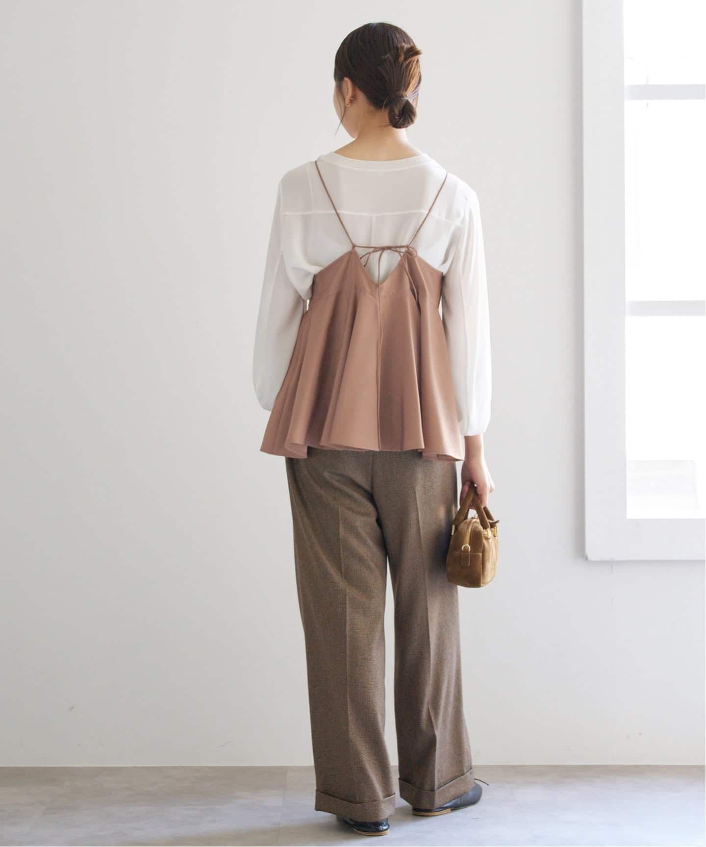 サテンフレアキャミ（キャミソール）｜IENA（イエナ）の通販