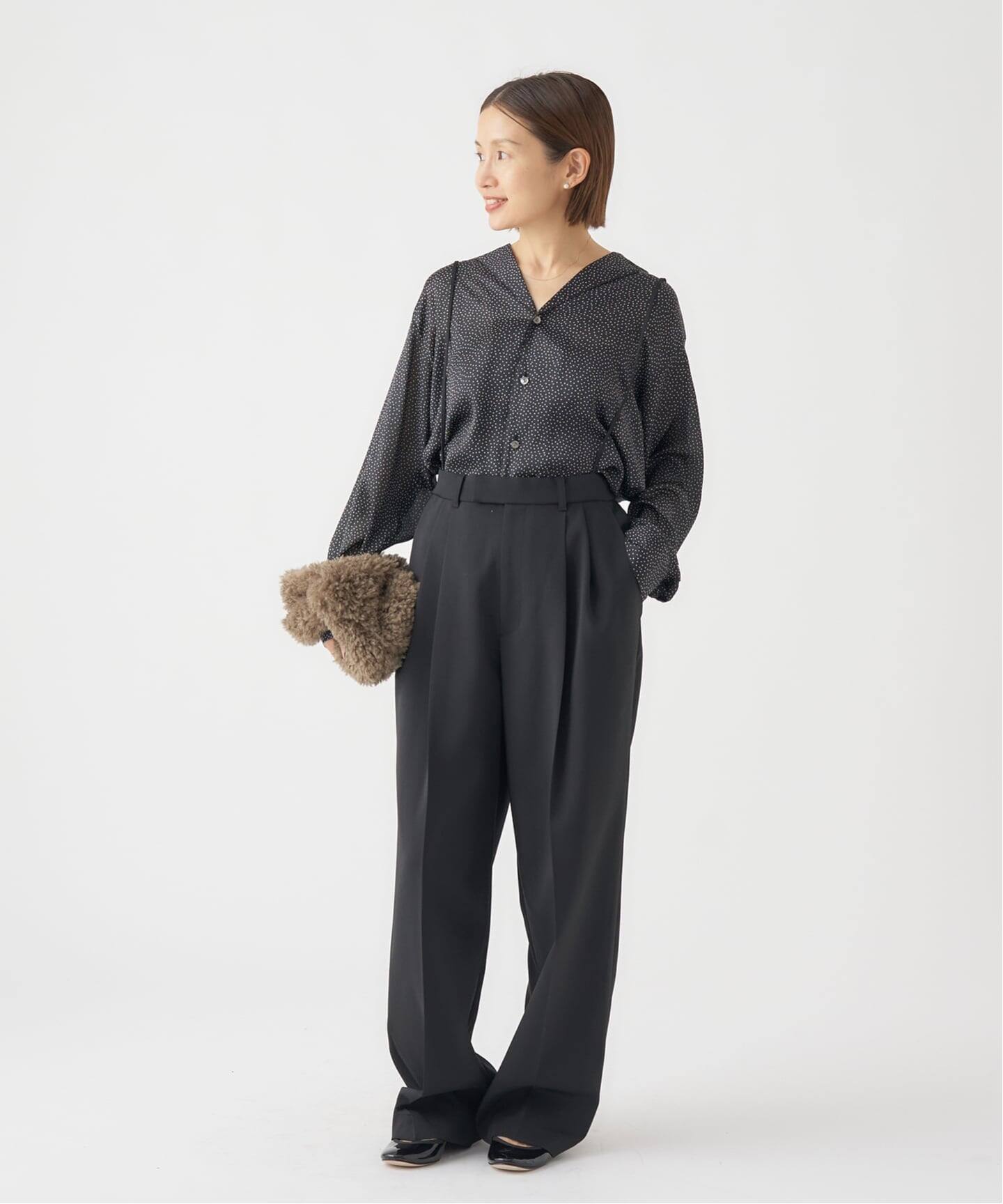 ★専用★  IENA イエナ　ドットポケットシャツ ドットサテン開襟ブラウス（シャツ／ブラウス）｜IENA（イエナ）の通販