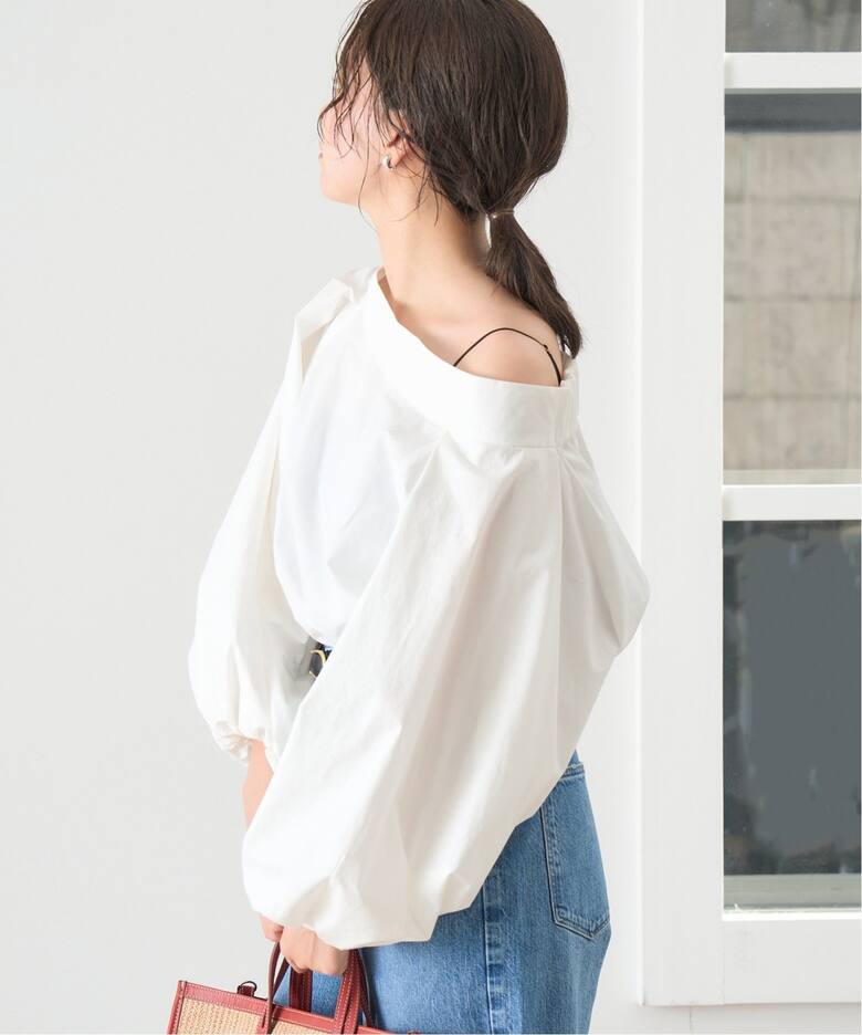 スタンドオーバーブラウス（シャツ／ブラウス）｜IENA（イエナ）の通販  
