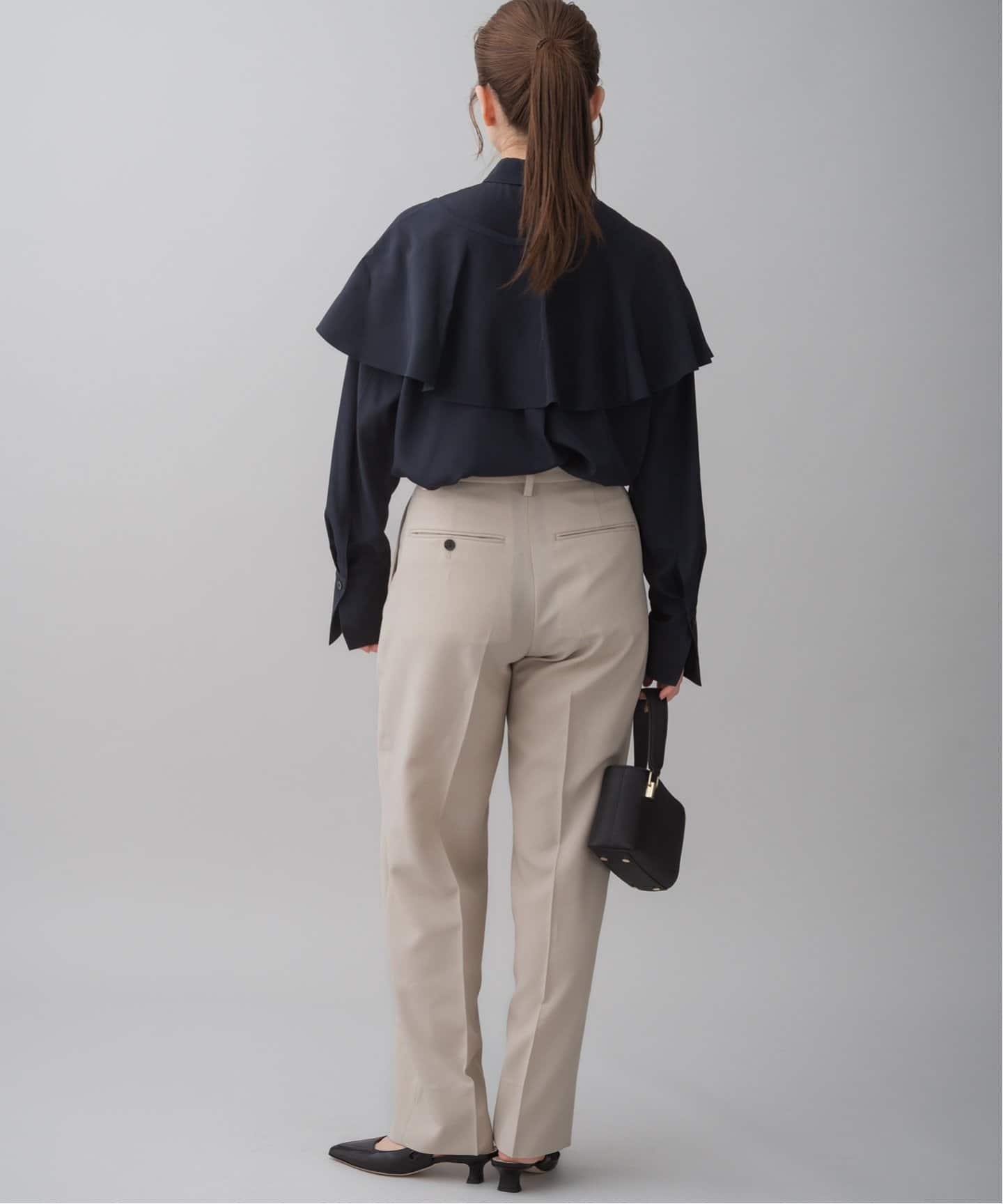 ＆NAVY ペプラムブラウス（シャツ／ブラウス）｜IENA（イエナ）の通販