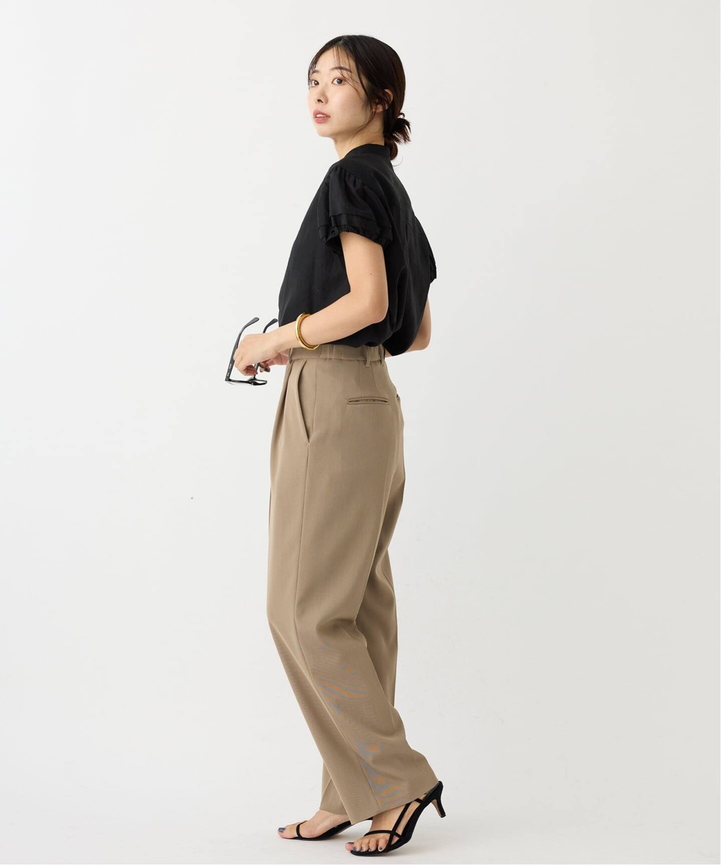 パフスリーブ半袖ブラウス（シャツ／ブラウス）｜IENA（イエナ