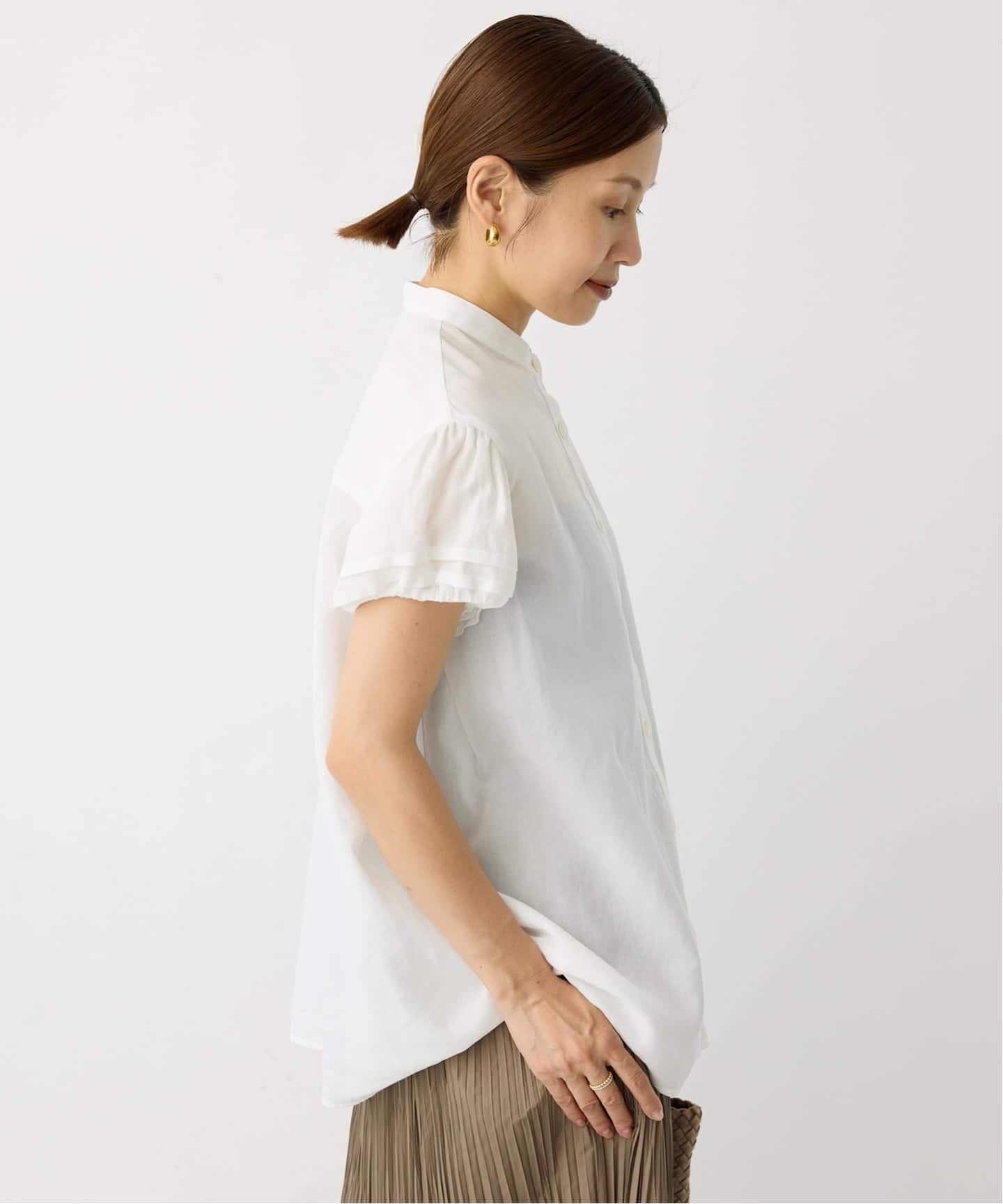 IENA - ♡新品♡ IENA イエナ　Tシャツ　カットソー　パフスリーブ パフスリーブTシャツ kids(90cm‐150cm)（Tシャツ/カットソー