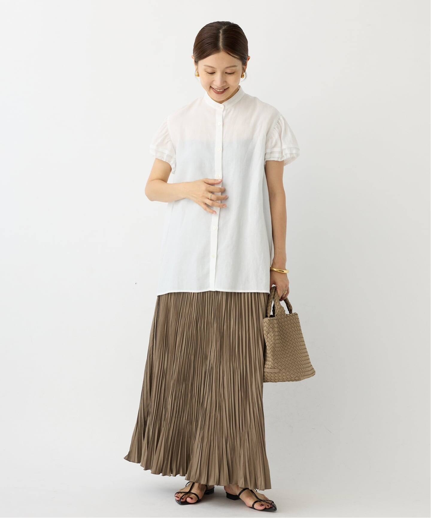 IENA パフスリーブ半袖ブラウス IENA｜パフスリーブ半袖ブラウス | Rakuten Fashion(楽天